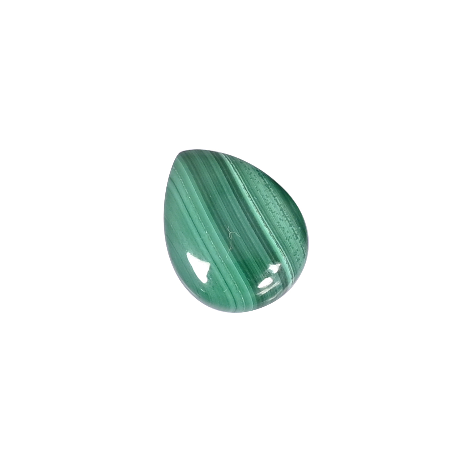 Natural Malachite 1189 Carat 16x12mm Pear Shape Loose Gemstone