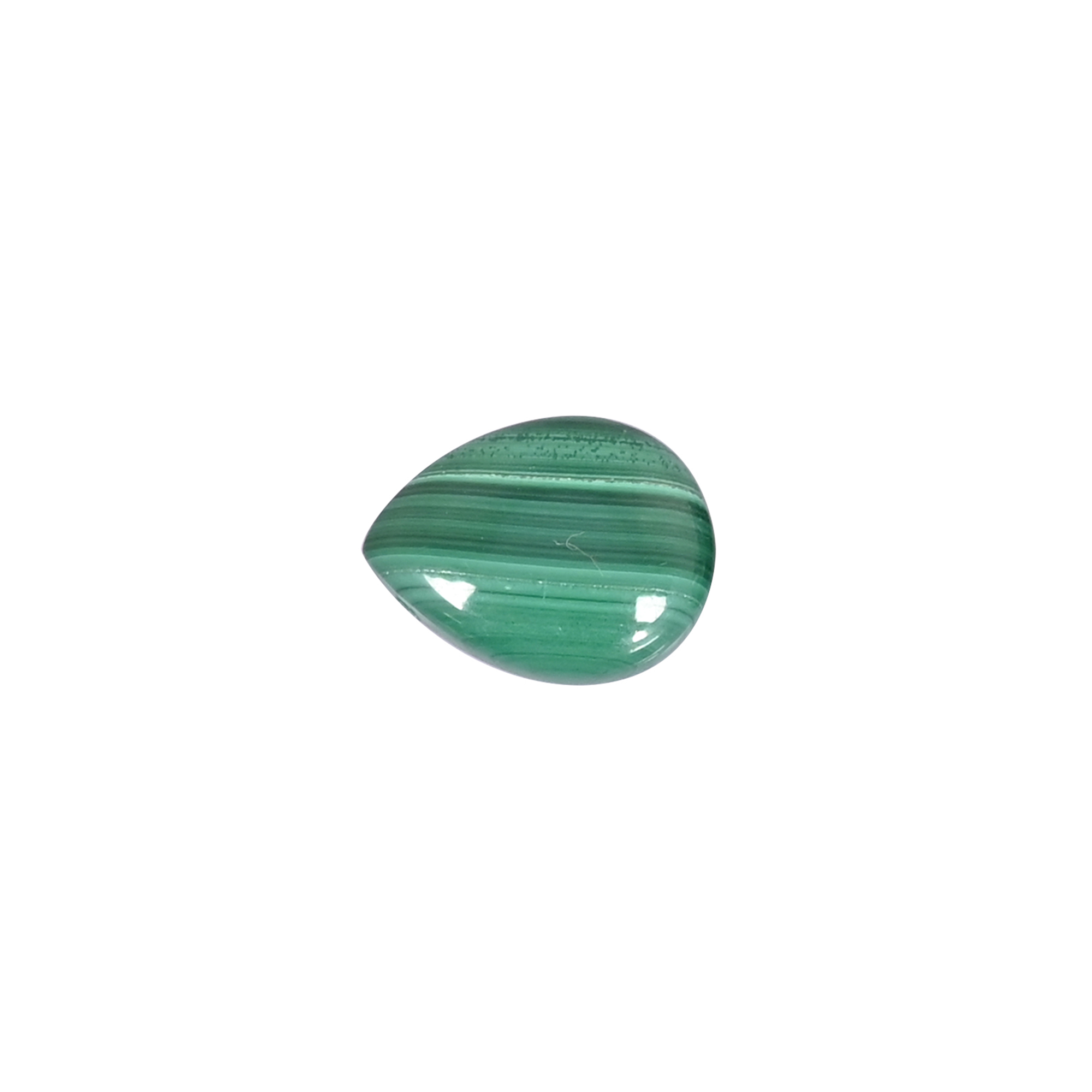 Natural Malachite 1189 Carat 16x12mm Pear Shape Loose Gemstone