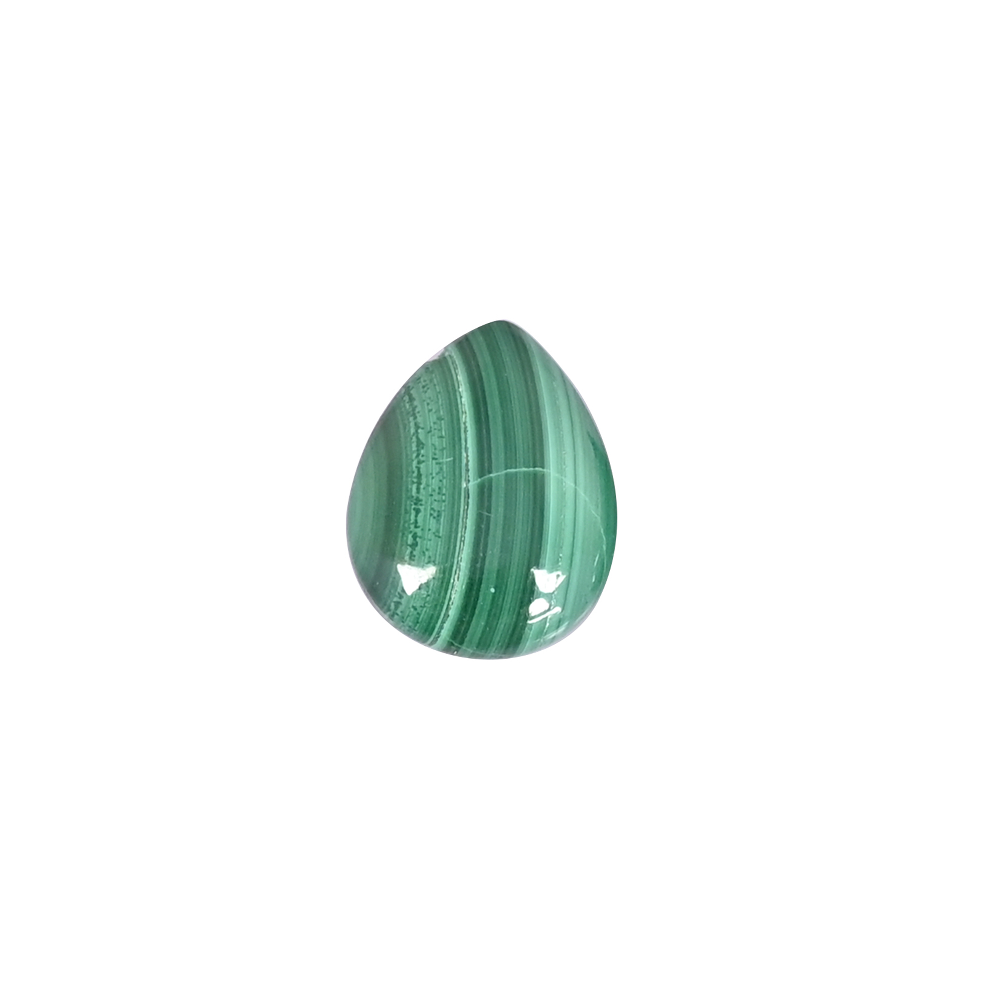 Natural Malachite 1189 Carat 16x12mm Pear Shape Loose Gemstone