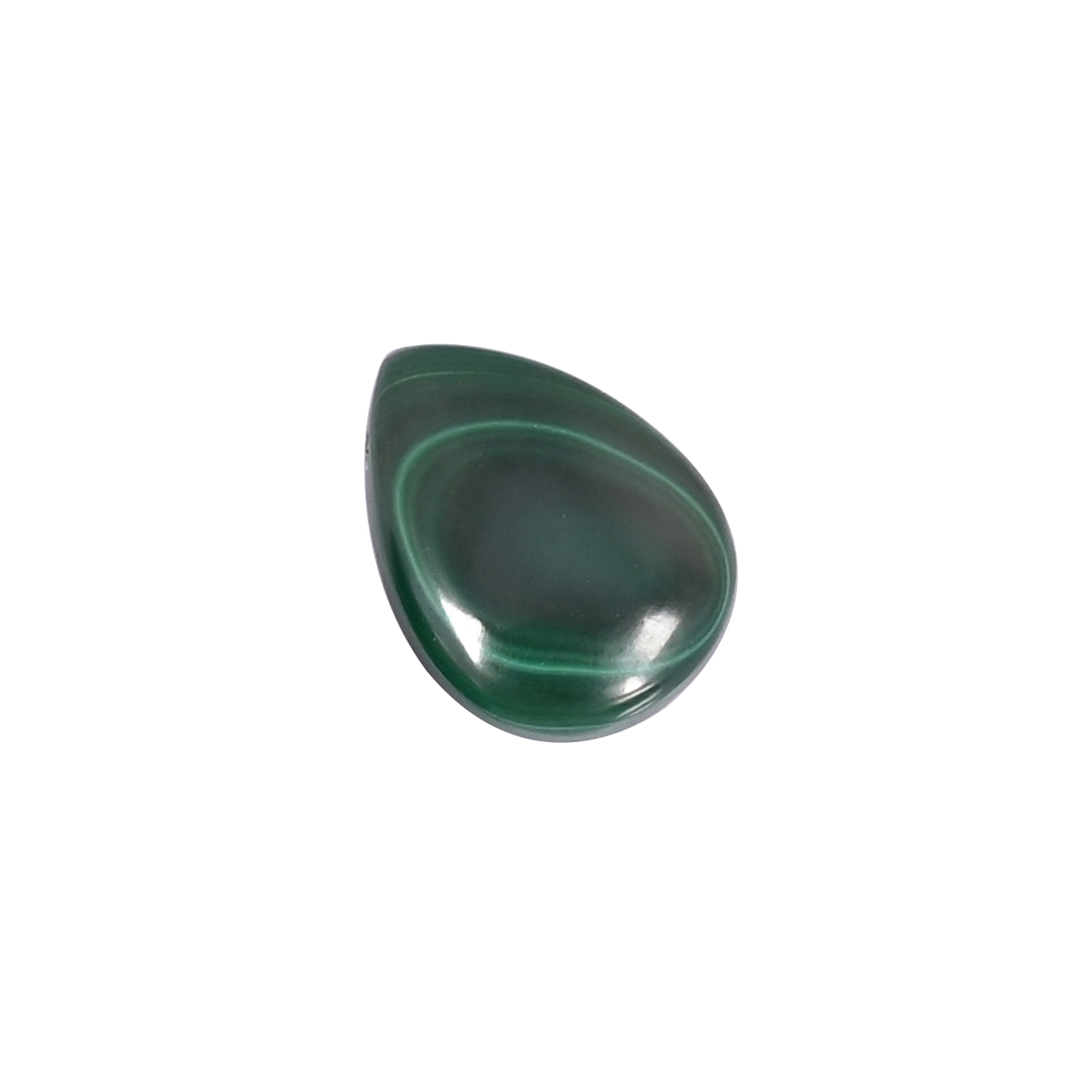 Natural Malachite 1266 Carat 16x12mm Pear Shape Loose Gemstone
