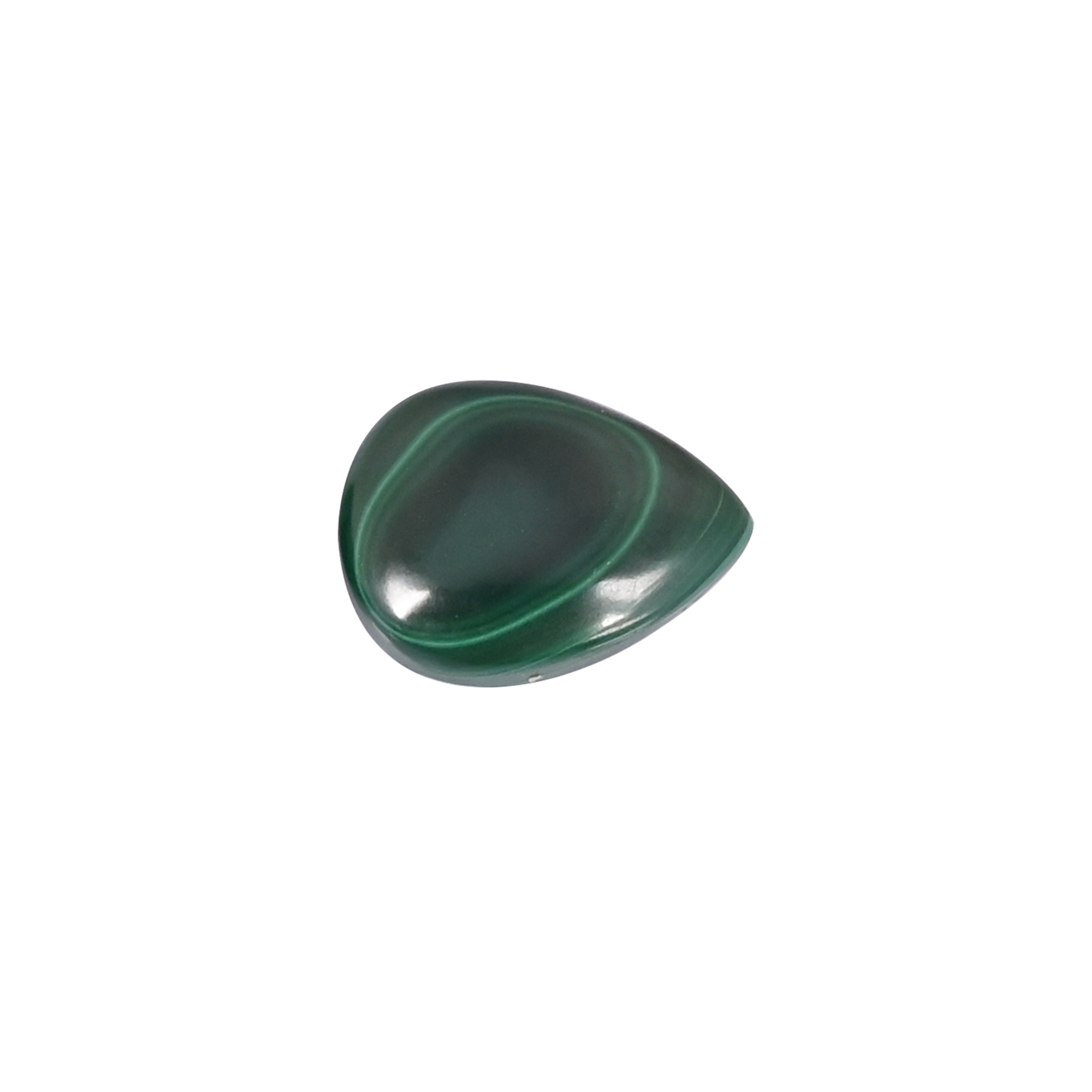 Natural Malachite 1266 Carat 16x12mm Pear Shape Loose Gemstone