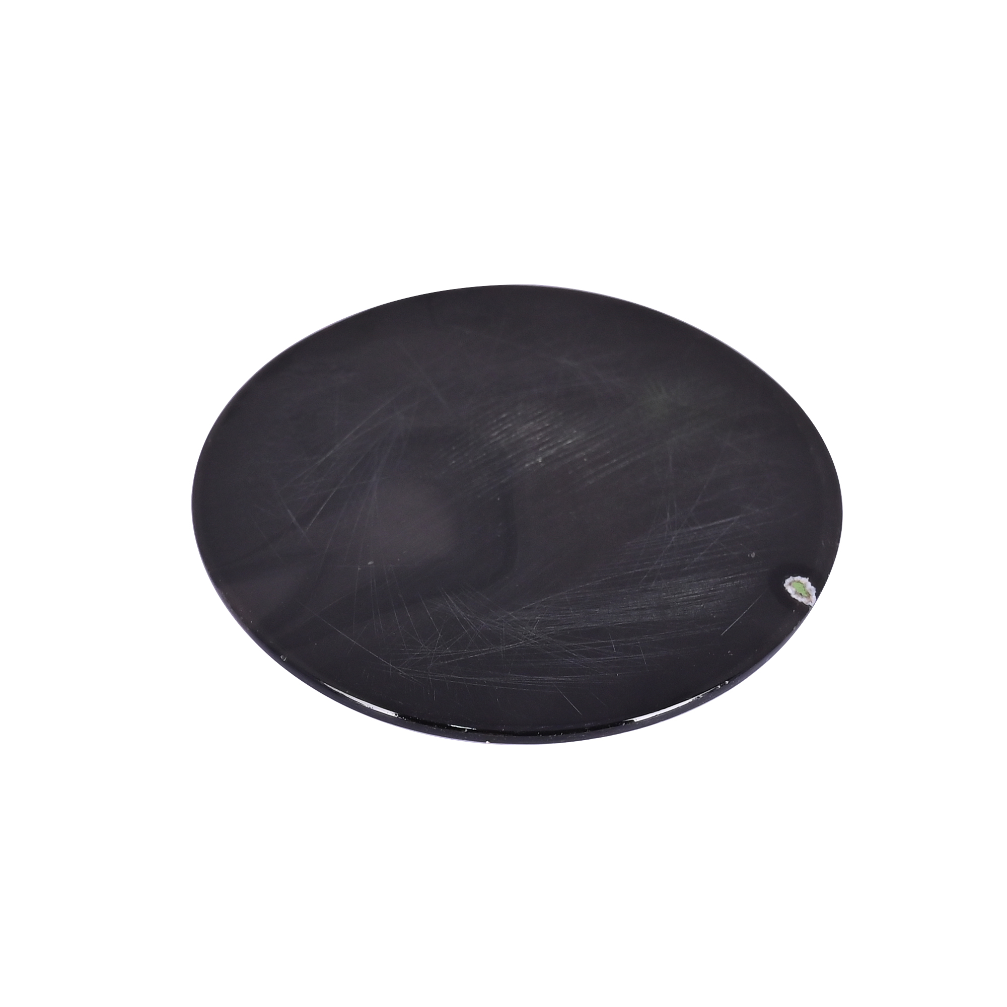 Natural Black Onyx 701 Carat 58x58mm Round Shape Loose Gemstone