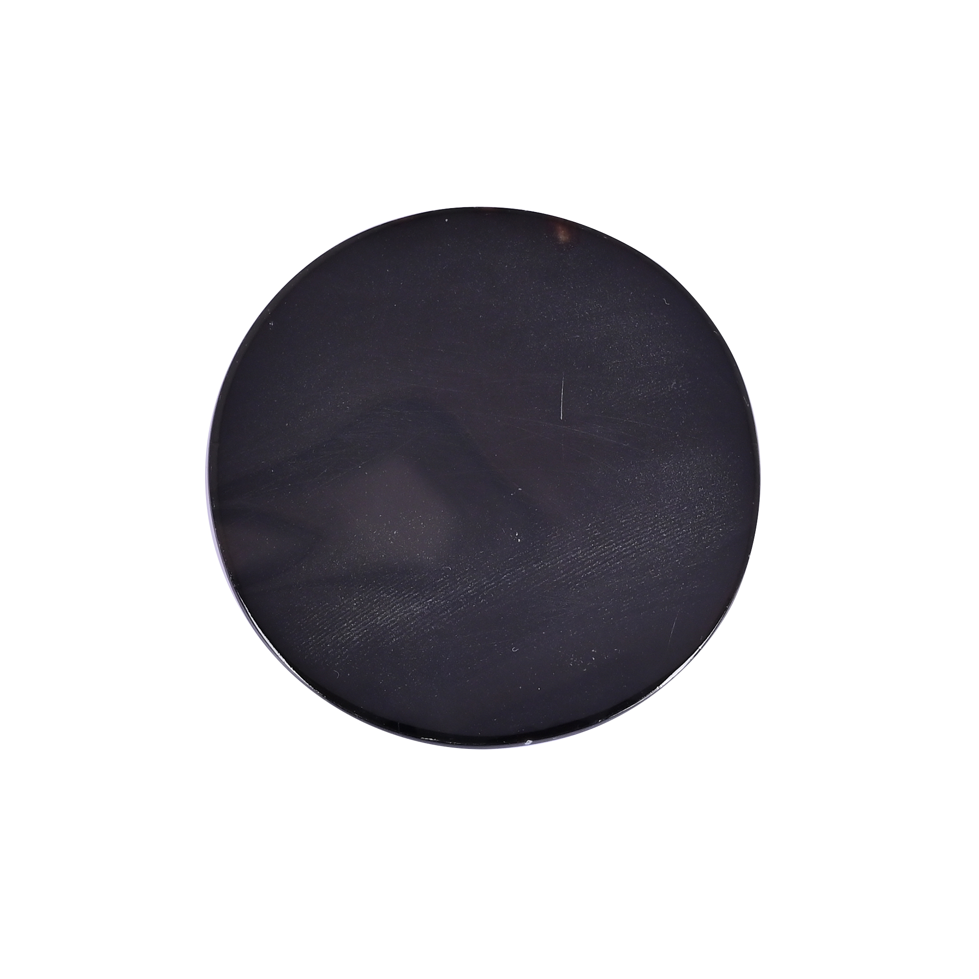 Natural Black Onyx 701 Carat 58x58mm Round Shape Loose Gemstone