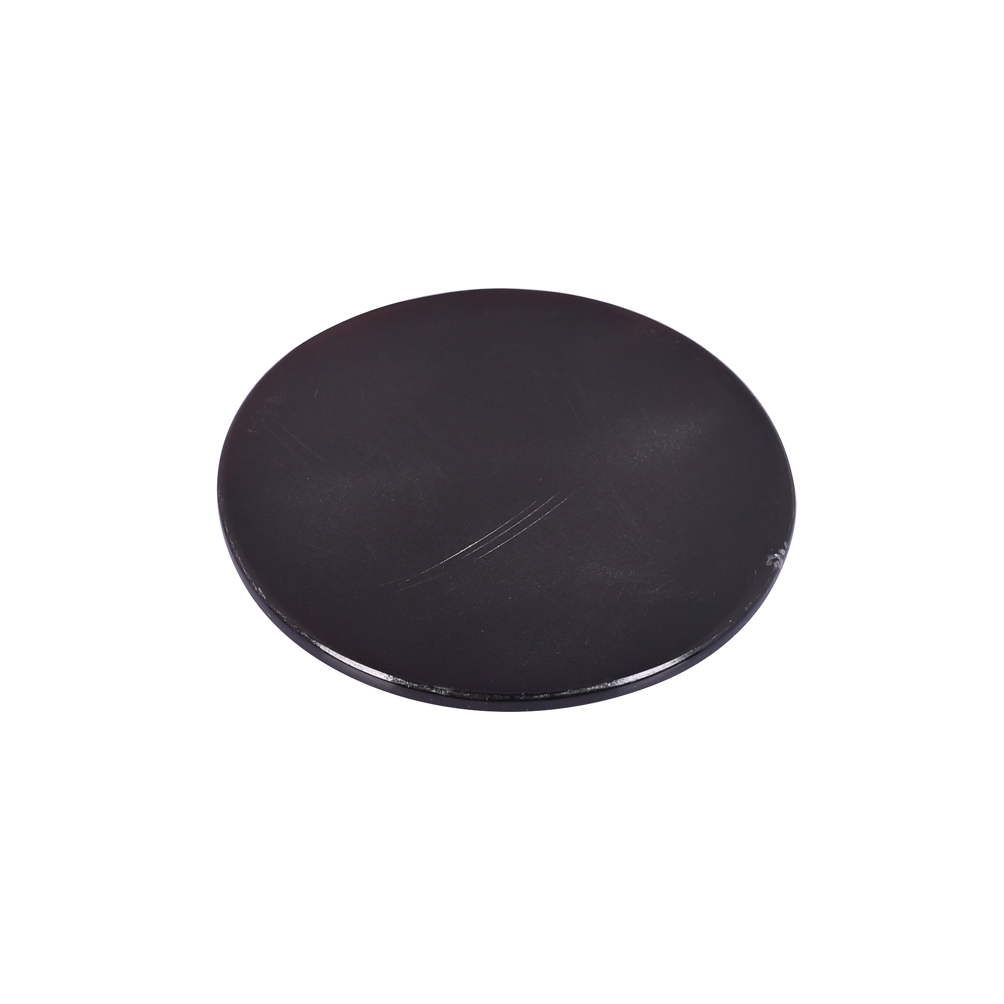 Natural Black Onyx 652 Carat 54x54mm Round Shape Loose Gemstone