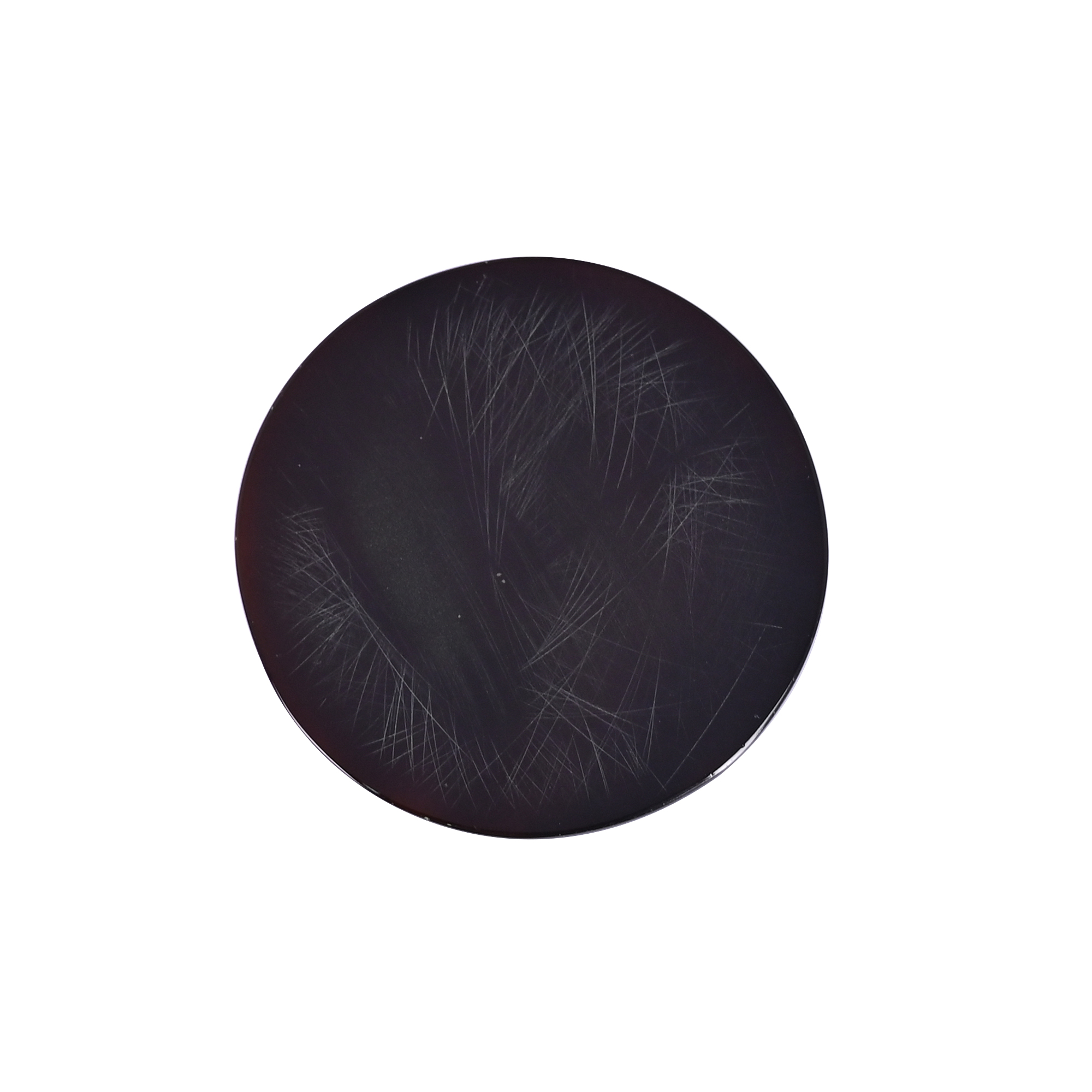 Natural Black Onyx 652 Carat 54x54mm Round Shape Loose Gemstone