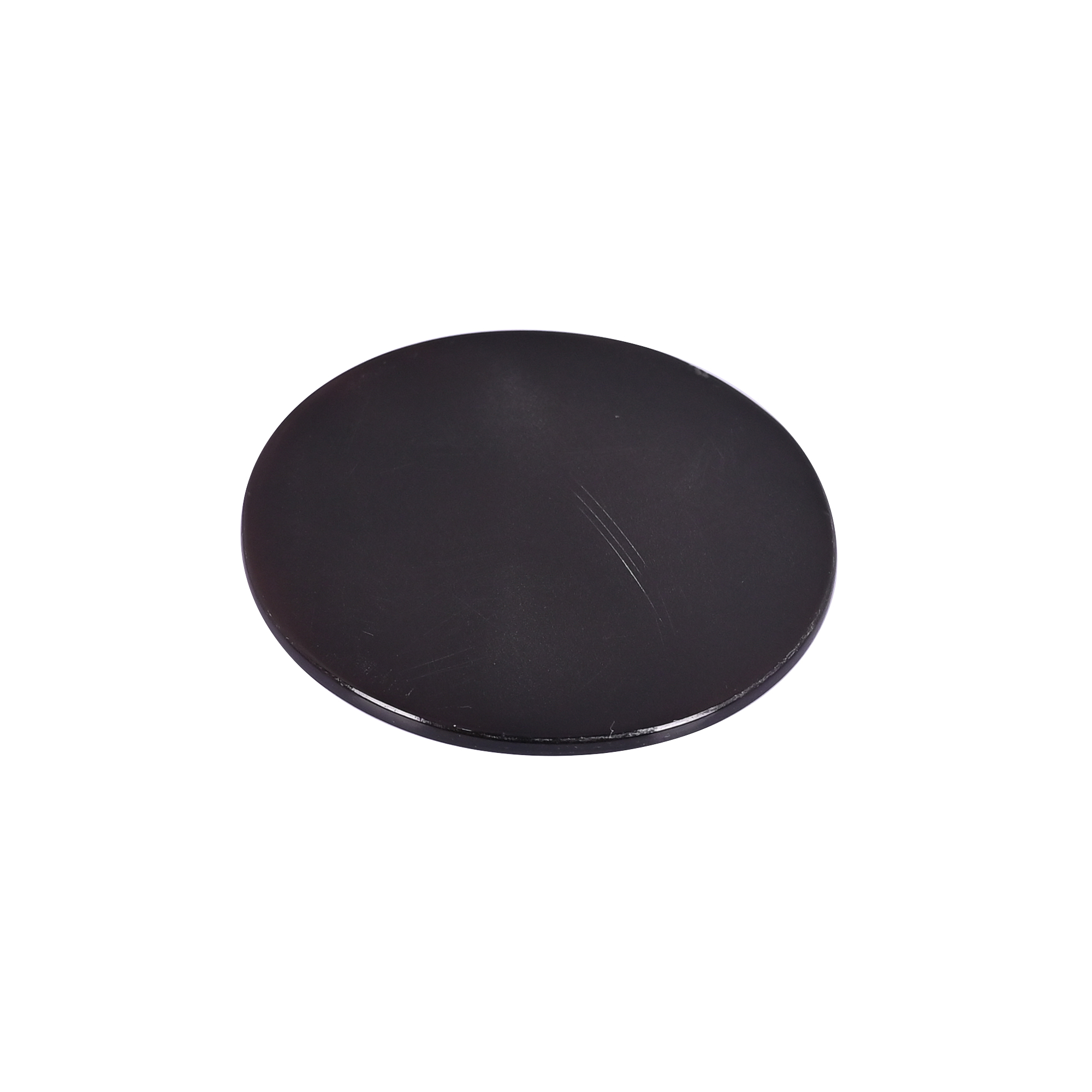 Natural Black Onyx 652 Carat 54x54mm Round Shape Loose Gemstone