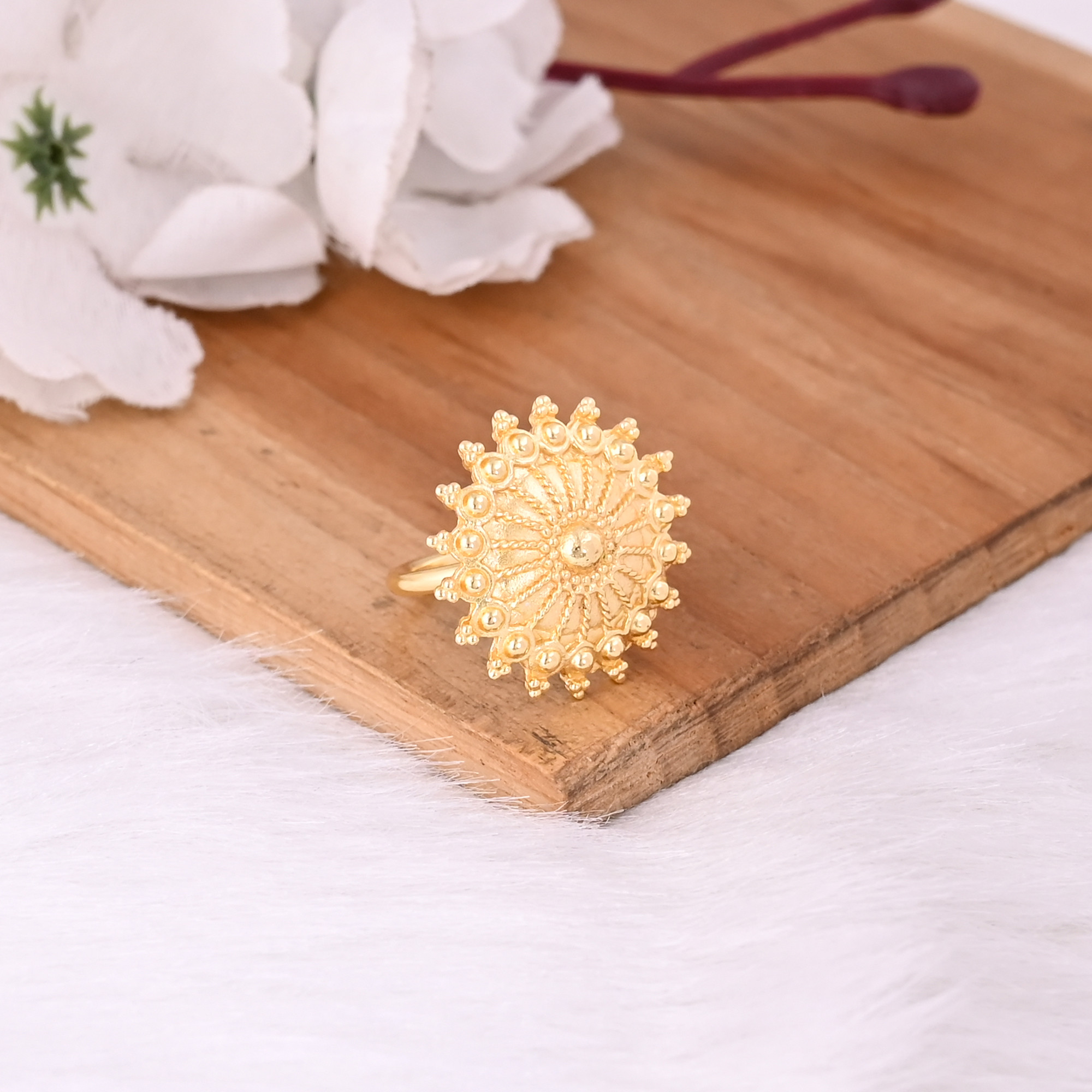 Wholesale Lot 25 Piece Yellow Gold Plated Plain Brass Handmade Boho Designer Unique Gift Charm Jewelry Adjustable Ring