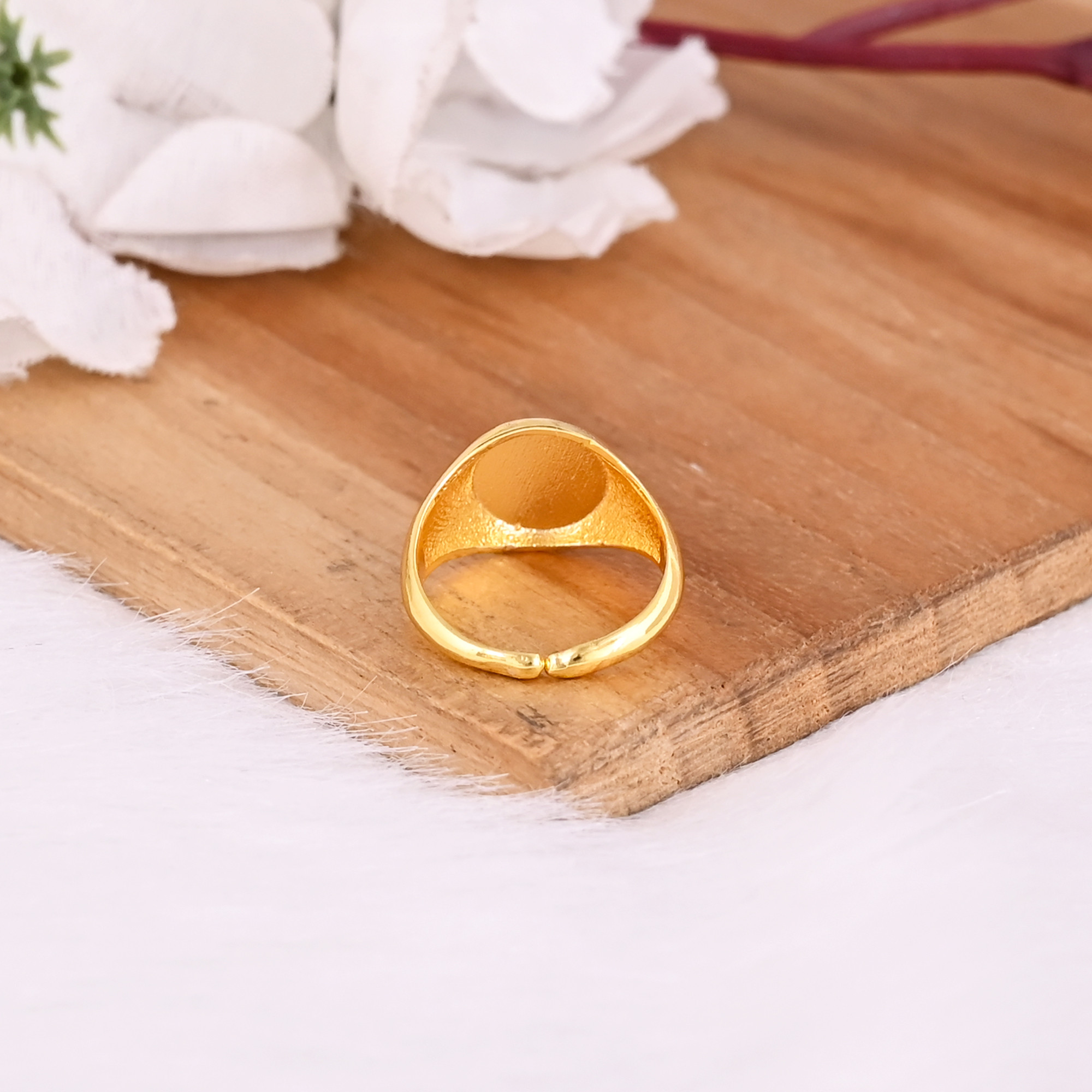 Wholesale Lot 25pcs Yellow Gold Plated Plain Brass Handmade Designer Stackable Wedding Ring Stylish Bohemian Adjustable Jewelry