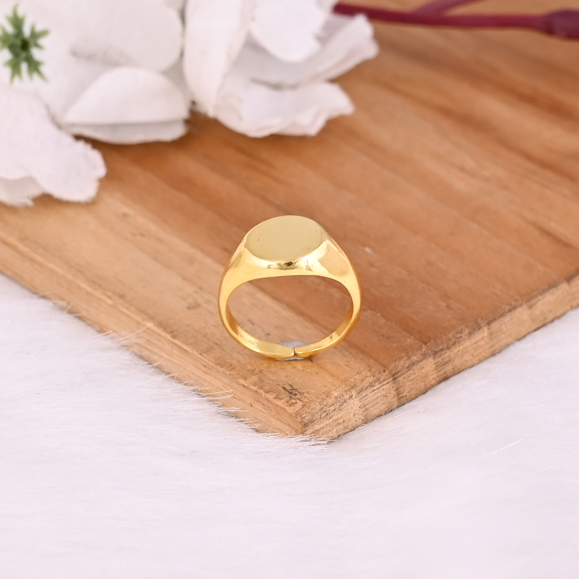 Wholesale Lot 25pcs Yellow Gold Plated Plain Brass Handmade Designer Stackable Wedding Ring Stylish Bohemian Adjustable Jewelry