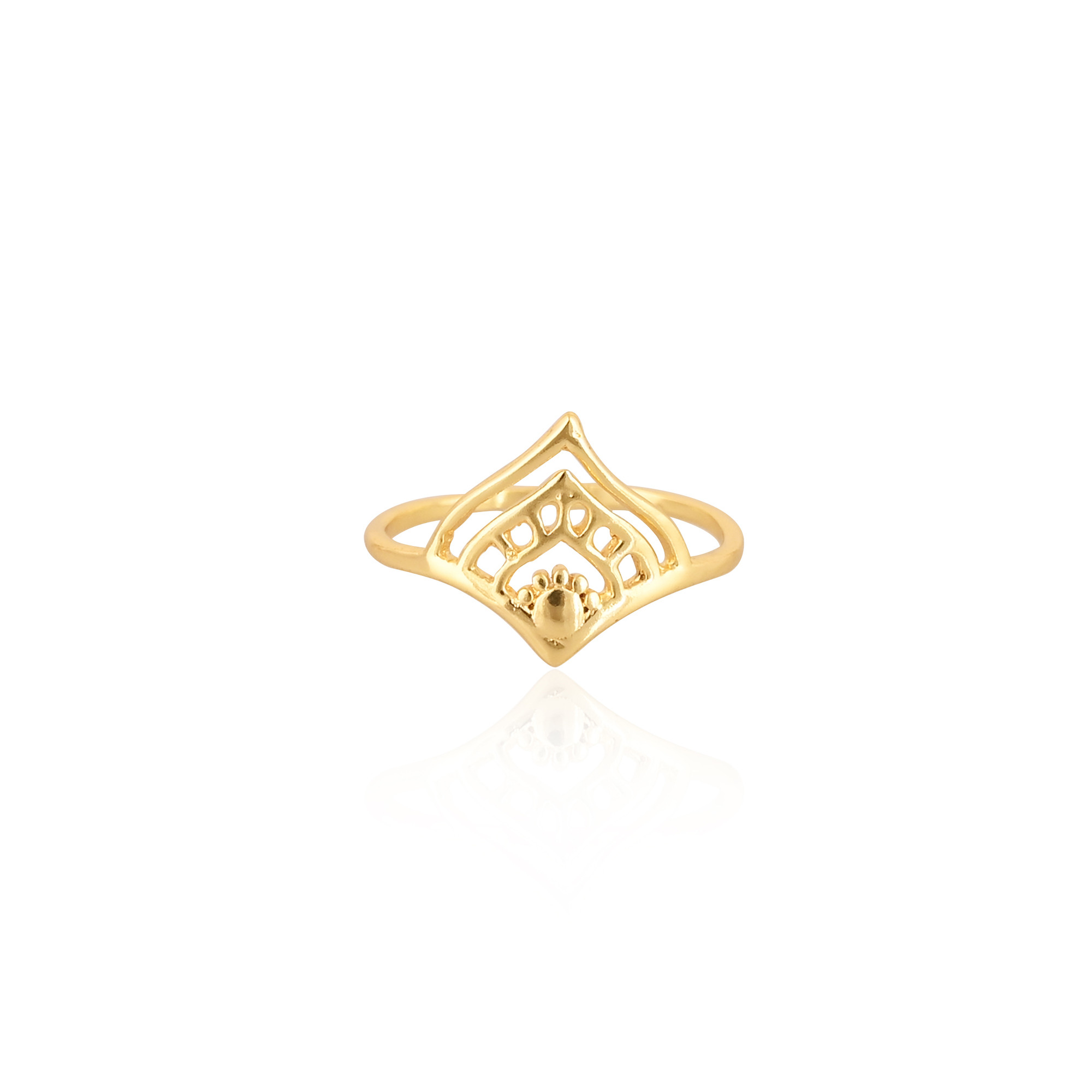 Wholesale Lot 25 Piece Yellow Gold Plated Brass Ring Unique Gift Charm Jewelry Designer Ring