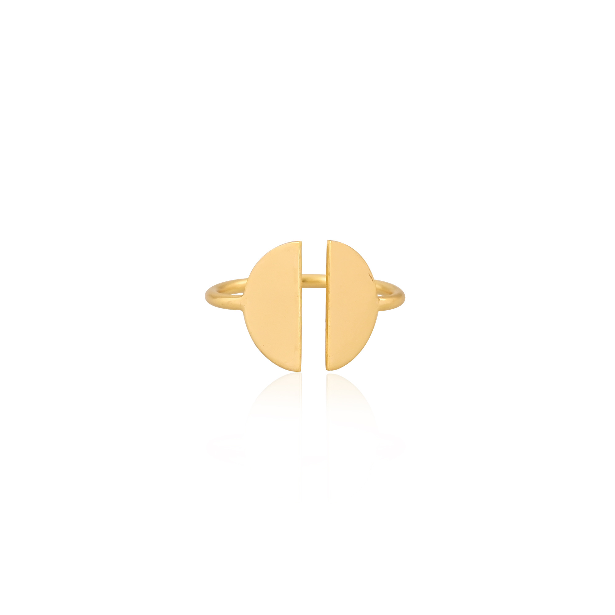 Wholesale Lot 25 Piece Yellow Gold Plated Plain Brass Handmade Designer Birthday Gift Adjustable Ring