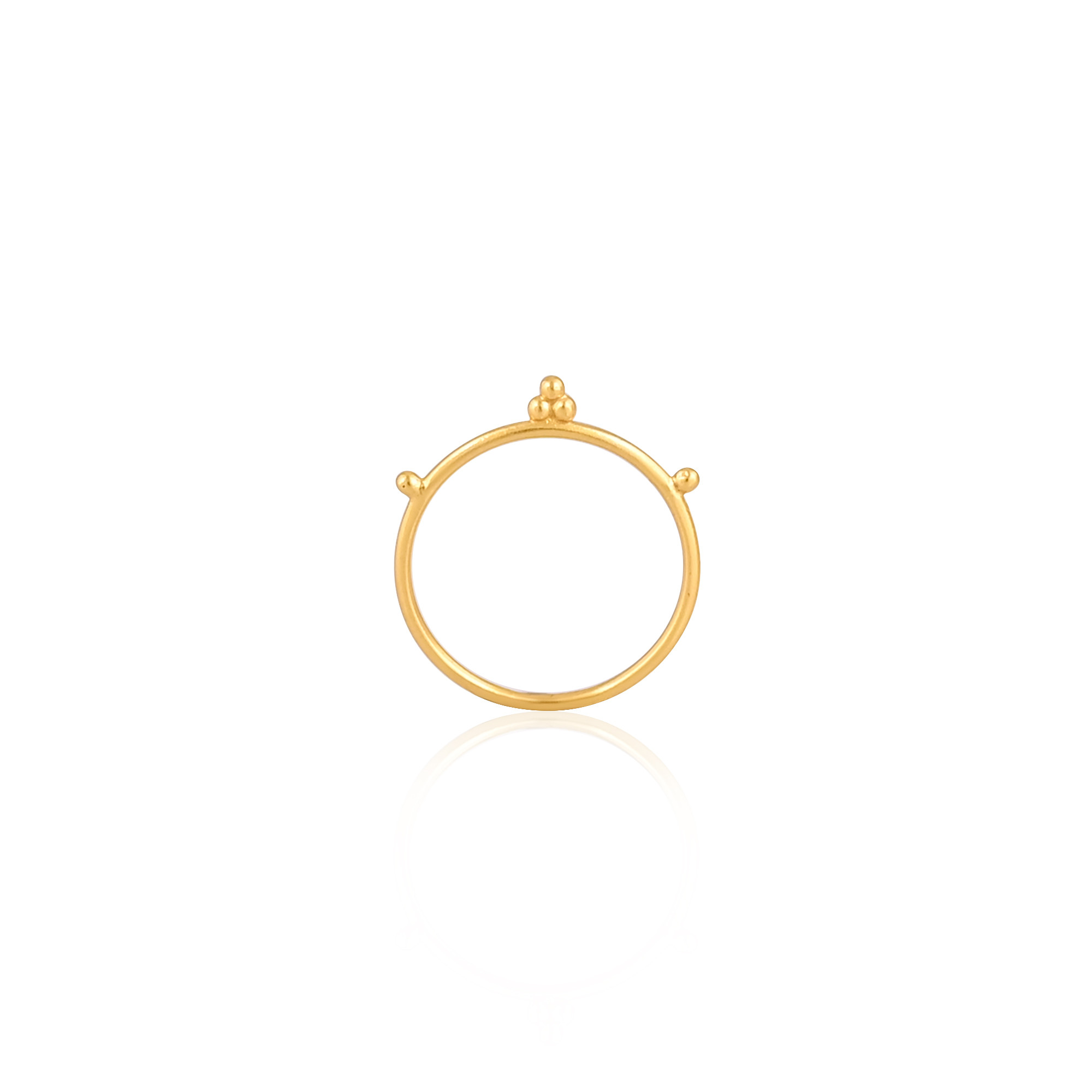 Wholesale Lot 25 Piece Yellow Gold Plated Plain Brass Handmade Boho Designer Anniversary Gift Minimalist Ring Stacking Ring