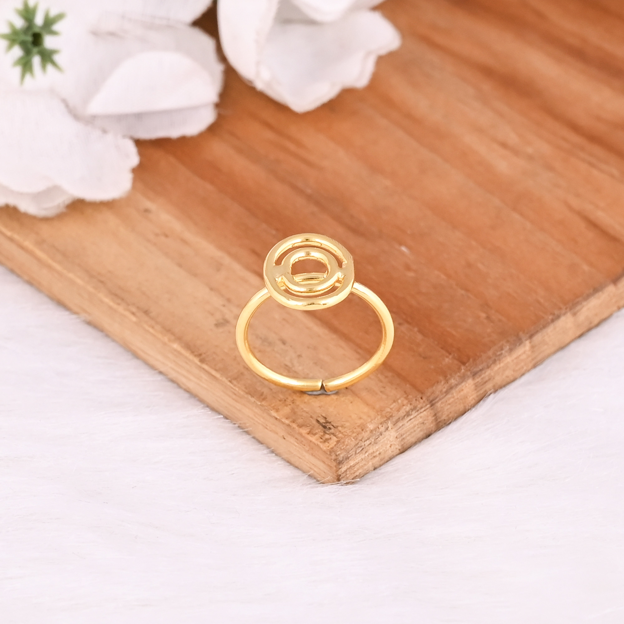 Yellow Gold Plated Brass Wholesale Lot 25 Piece Handmade Designer Band Ring Stackable Jewelry Boho Ring