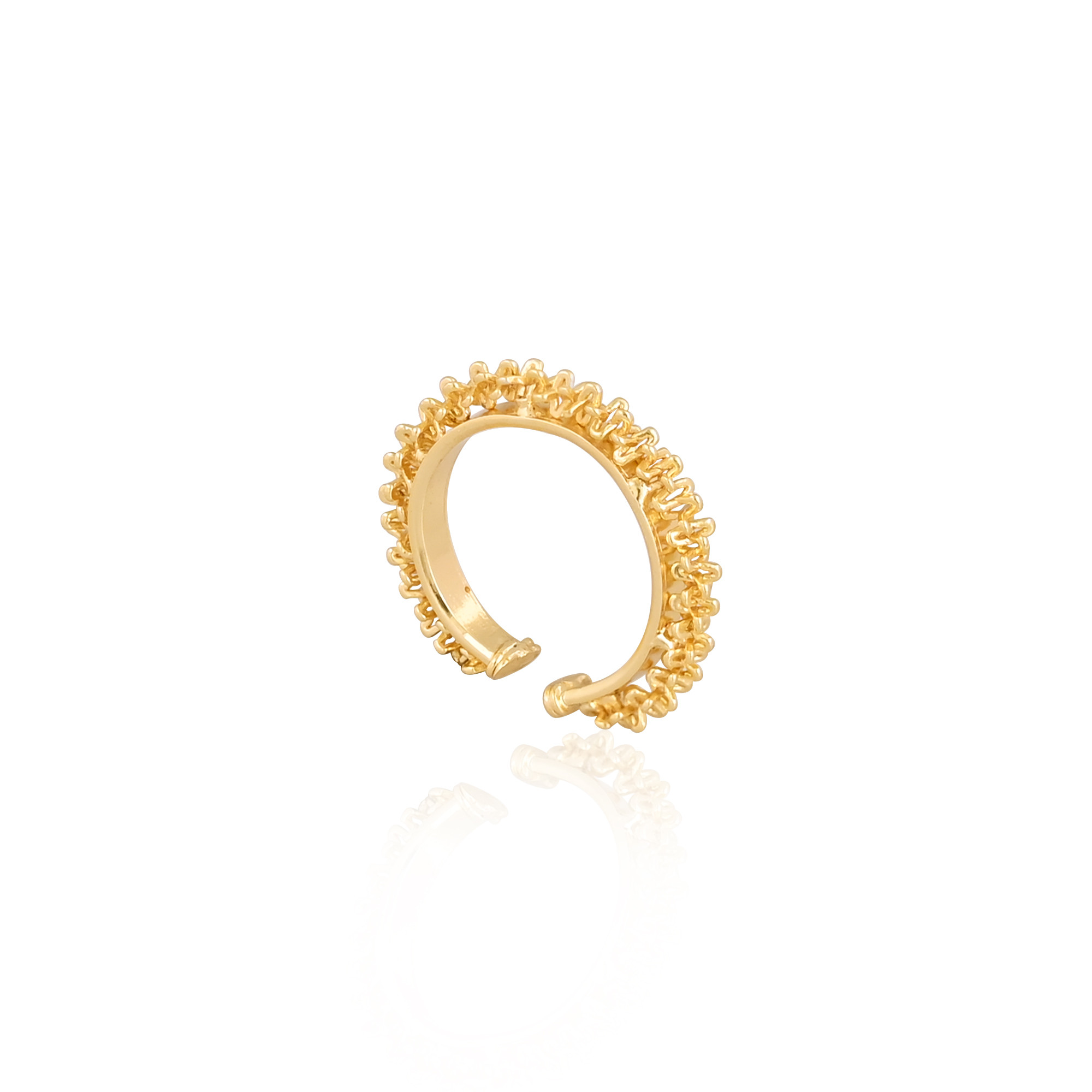 Wholesale Lot 25 Piece Yellow Gold Plated Brass Handmade Designer Women Gift Adjustable Ring Bohemian Ring