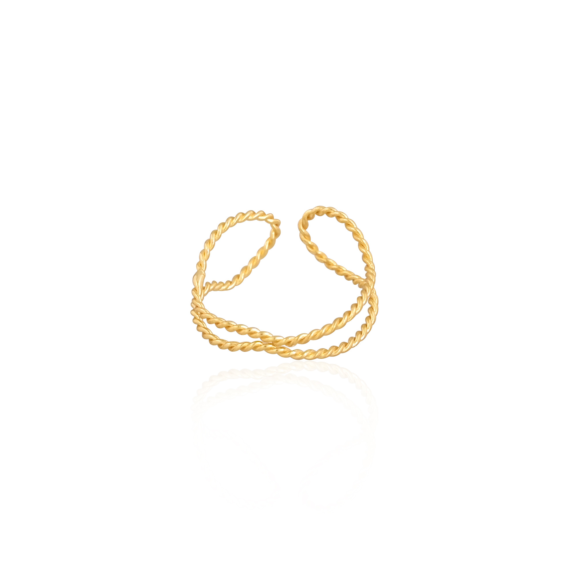 Wholesale Lot 25 Piece Yellow Gold Plated Brass Handmade Adjustable Unique Ring Wedding Anniversary Gifts Jewelry