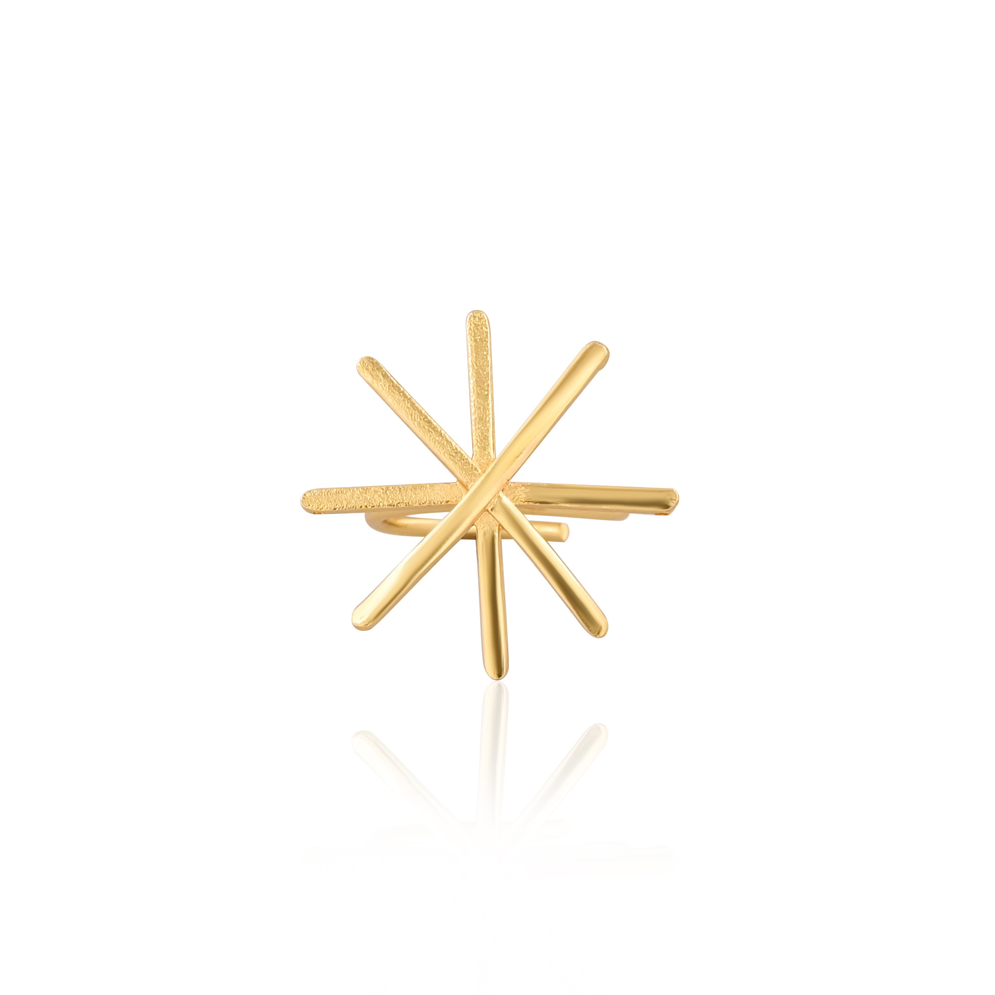 Wholesale Lot 25 Piece Yellow Gold Plated Plain Brass Handmade Boho Designer Unique Gift Charm Jewelry Adjustable Ring
