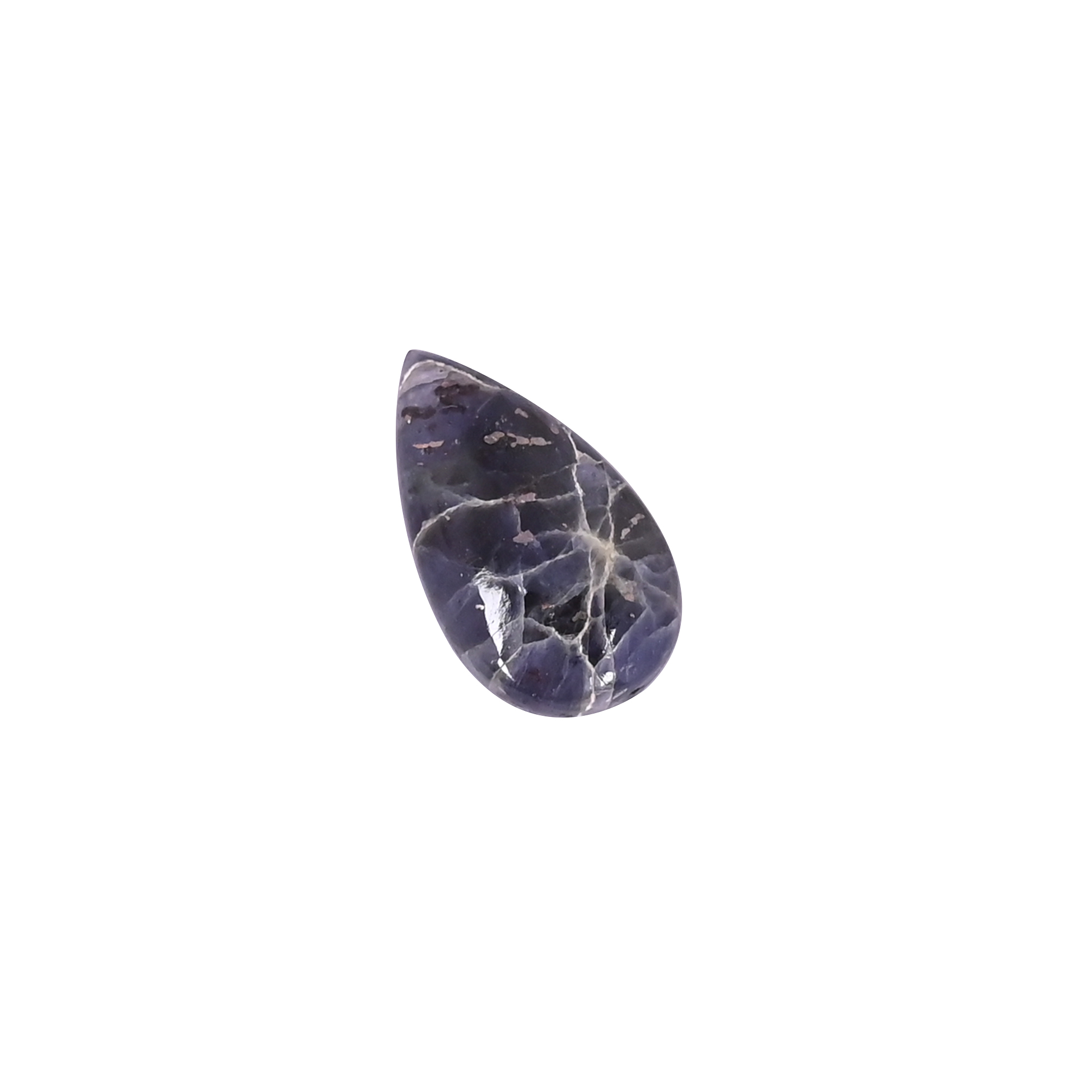 Pietersite 127 Carat 23x13mm Pear Shape Loose Gemstone