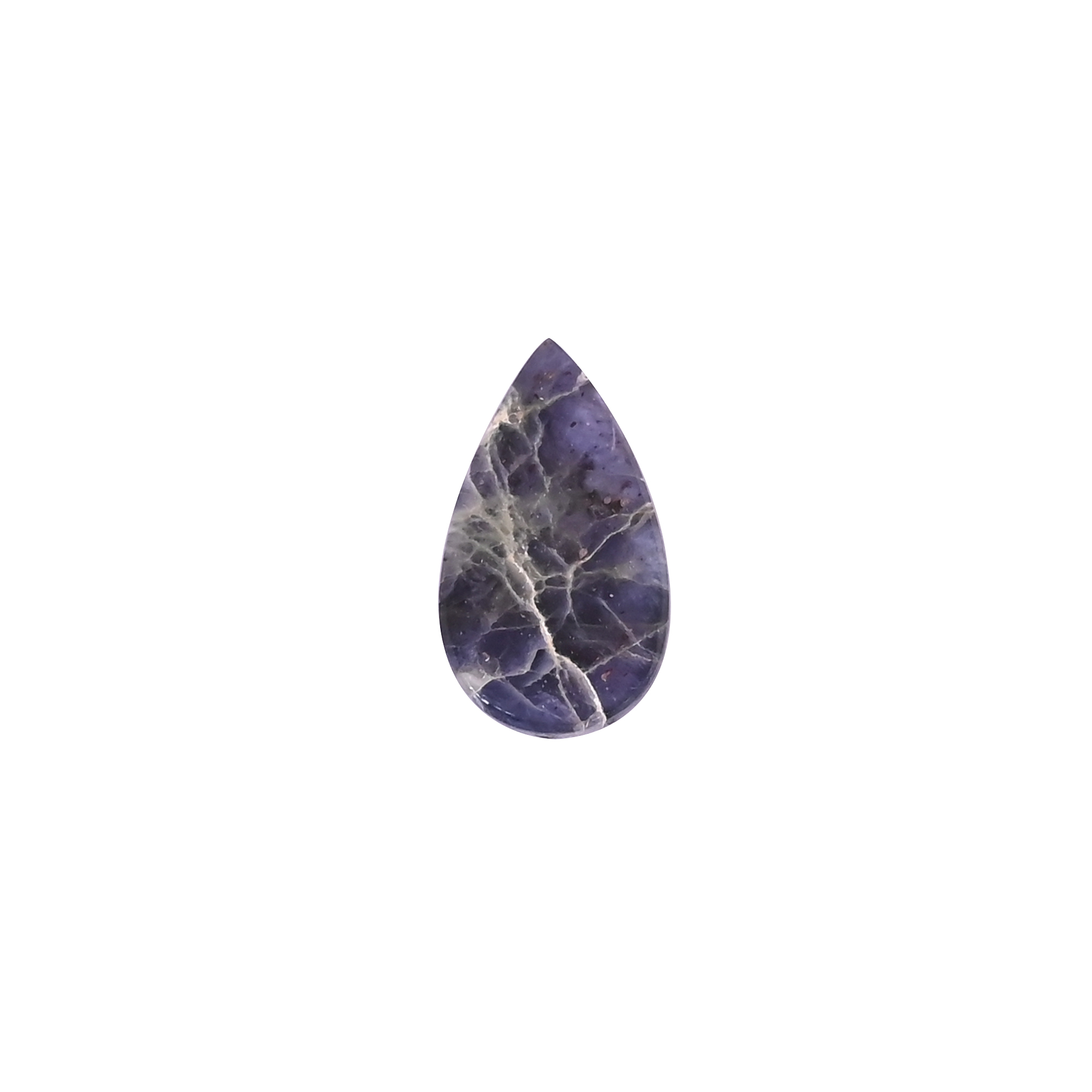 Pietersite 127 Carat 23x13mm Pear Shape Loose Gemstone