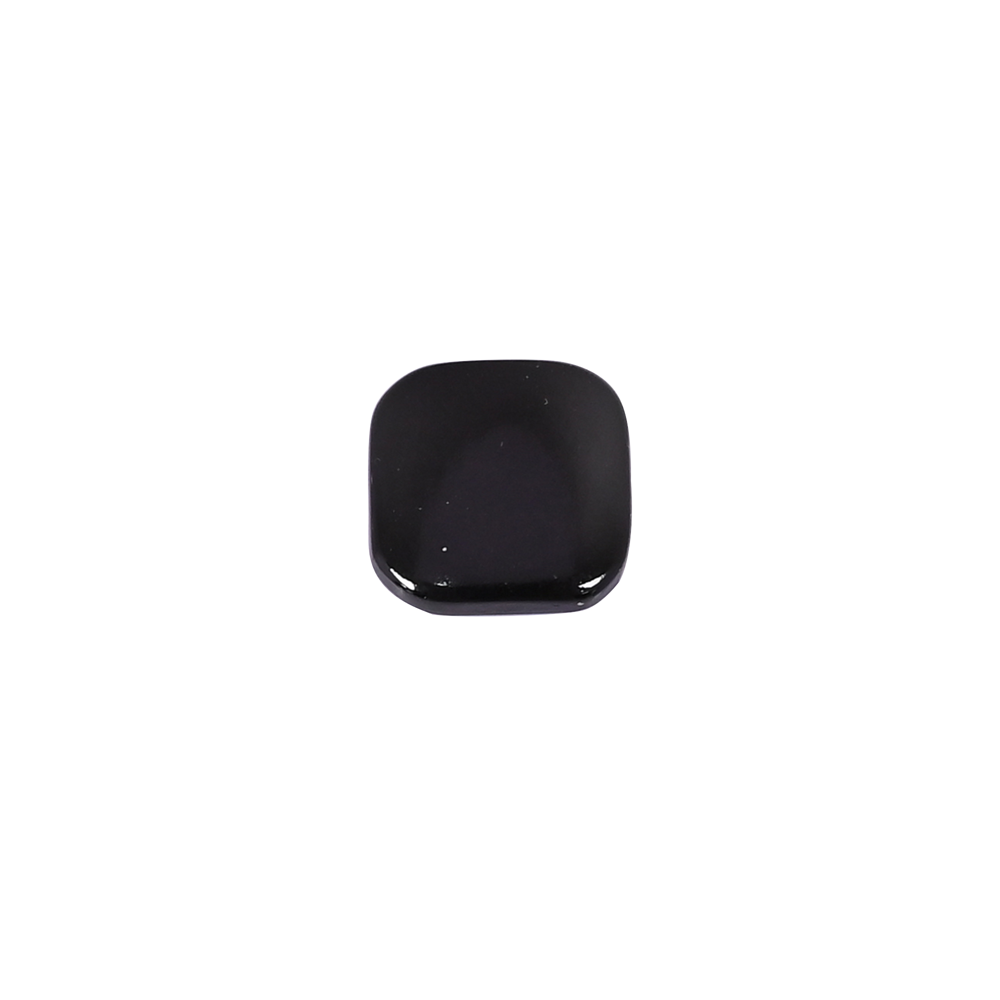 Natural Black Onyx Cushion Shape 13mm 58 Carat