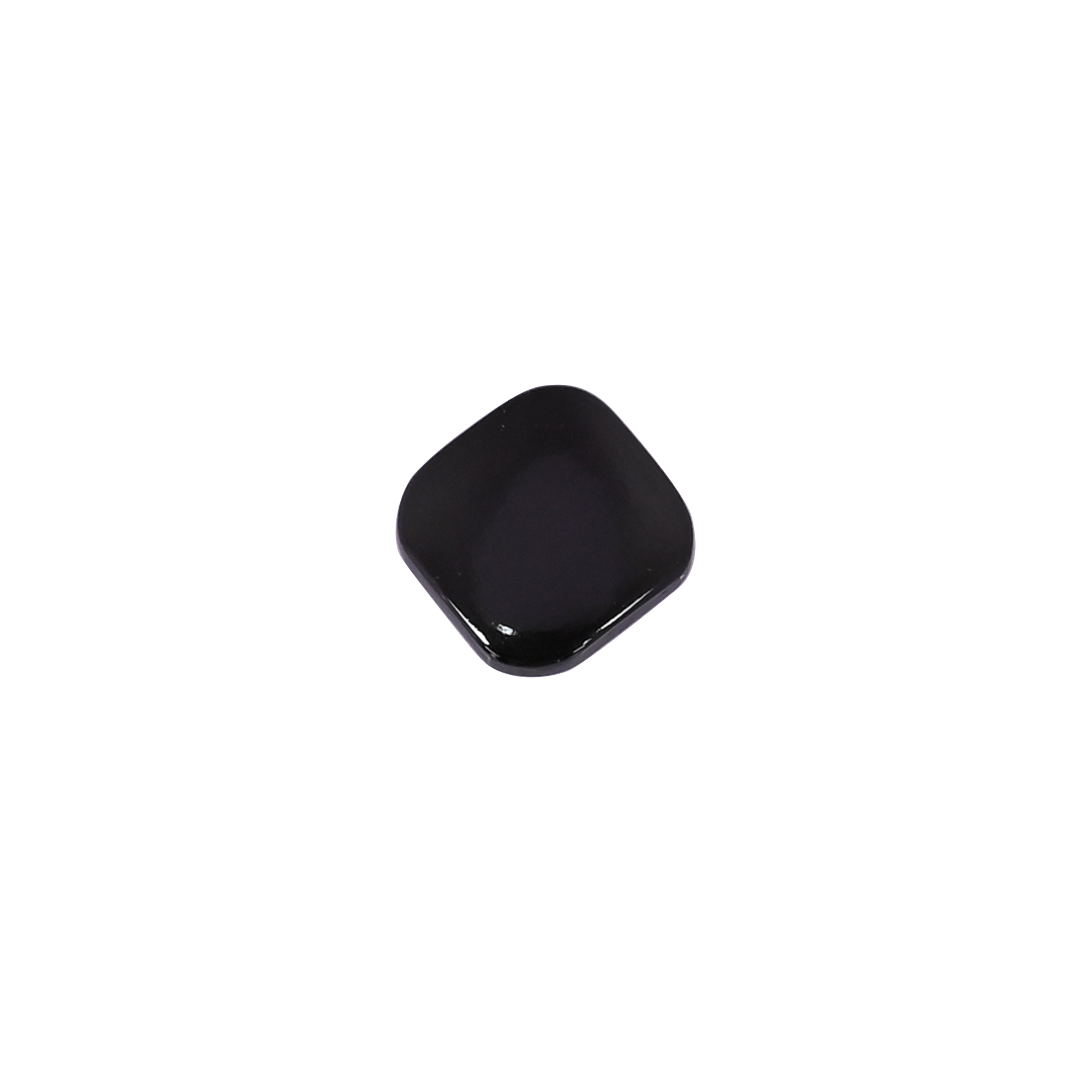 Natural Black Onyx Cushion Shape 13mm 58 Carat
