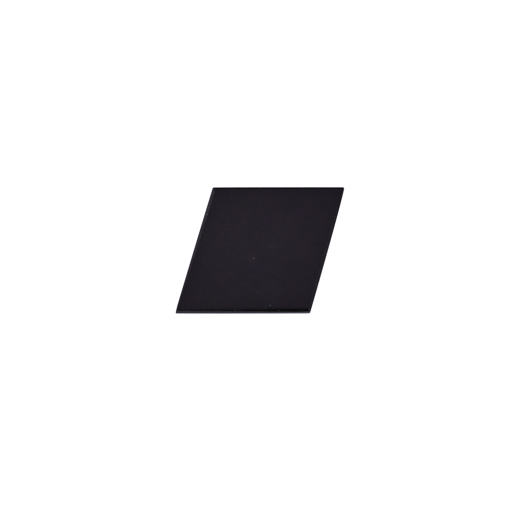 Black Onyx Rhombus Shape Kite Slice 32x24mm 1030 Cts