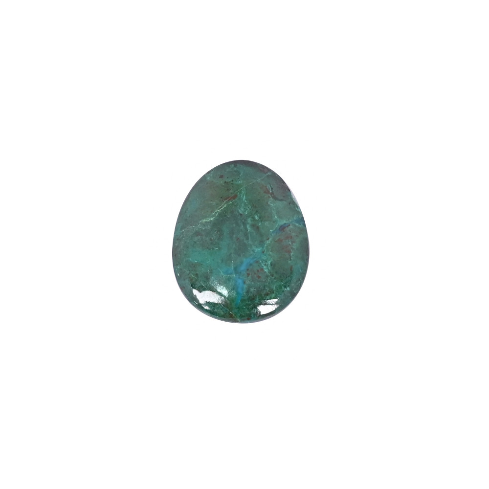 Image of Natural Chrysocolla 30.60 Carat 25x20mm Fancy Shape Loose Gemstone