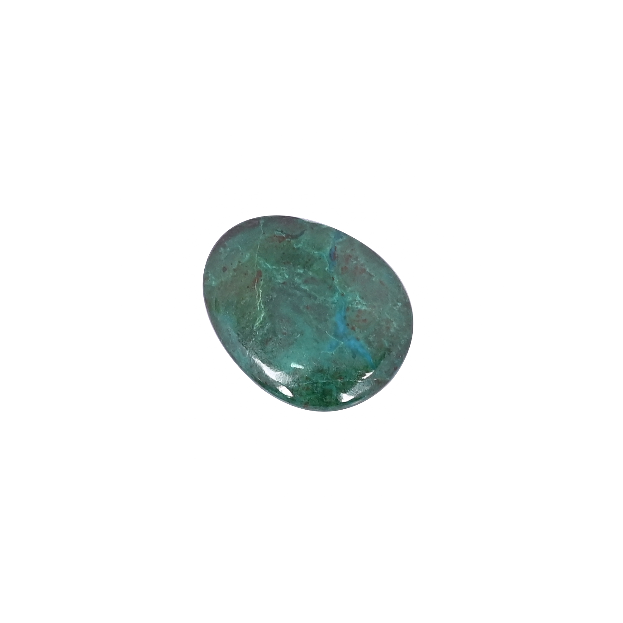 Natural Chrysocolla 3060 Carat 25x20mm Fancy Shape Loose Gemstone