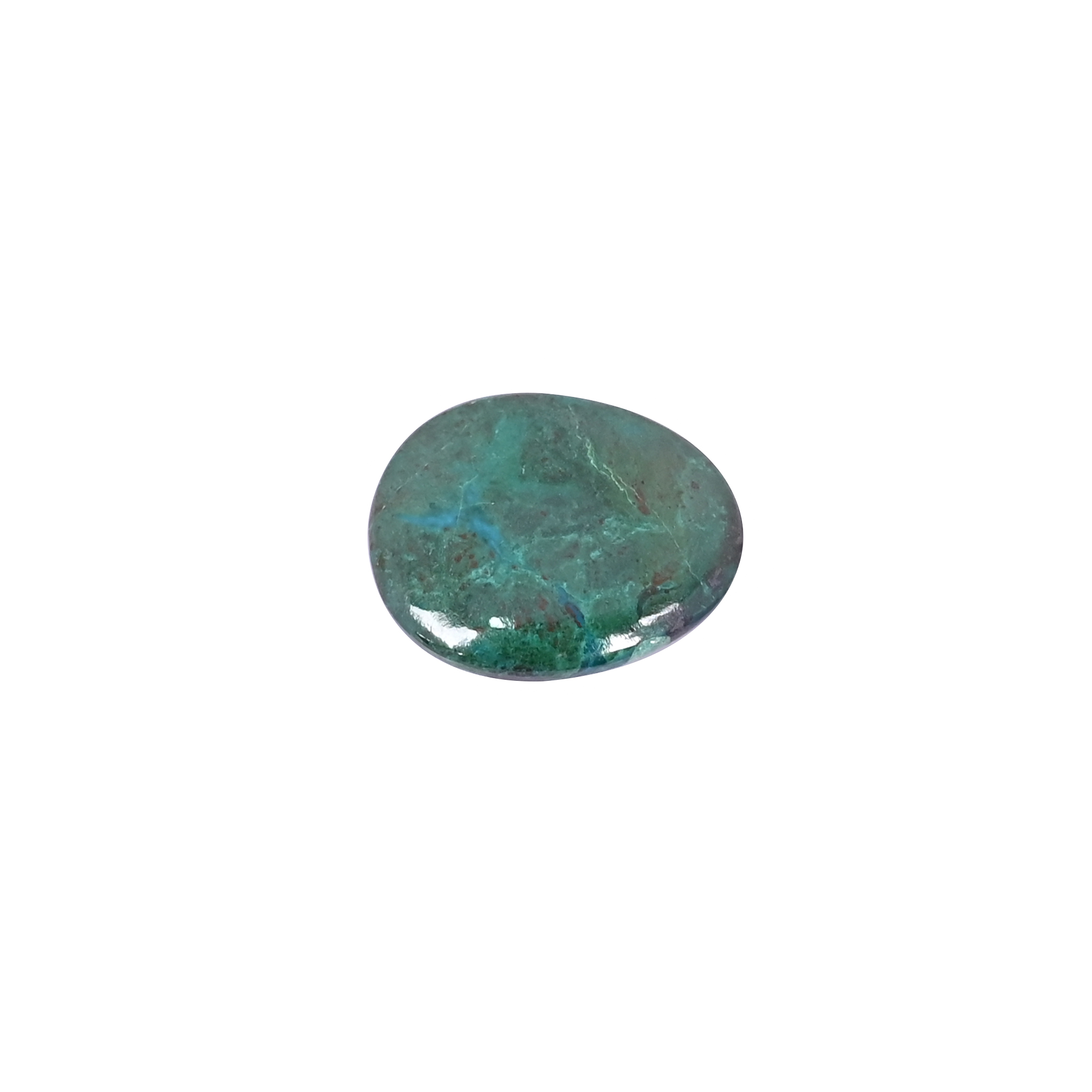 Natural Chrysocolla 3060 Carat 25x20mm Fancy Shape Loose Gemstone