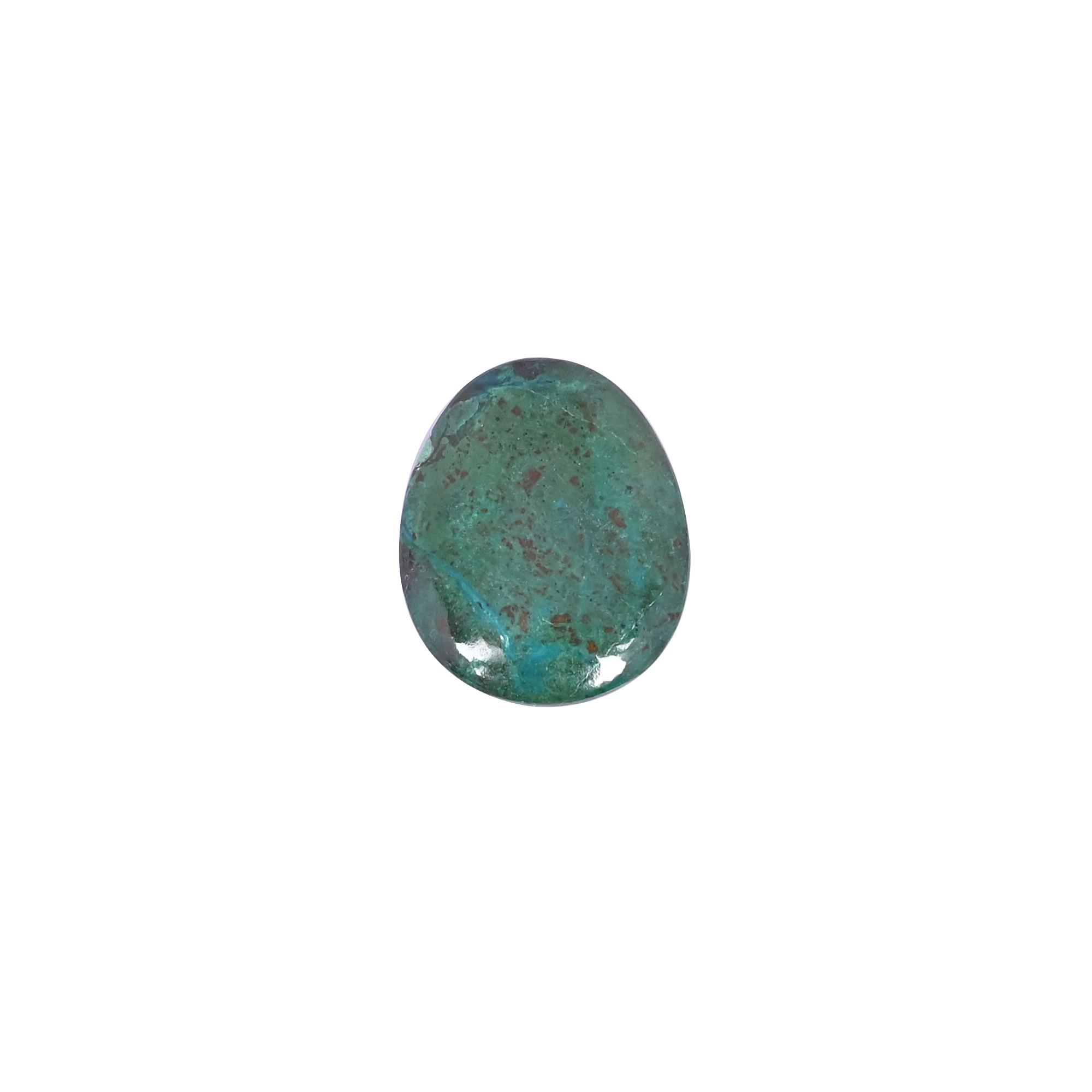 Natural Chrysocolla 3060 Carat 25x20mm Fancy Shape Loose Gemstone