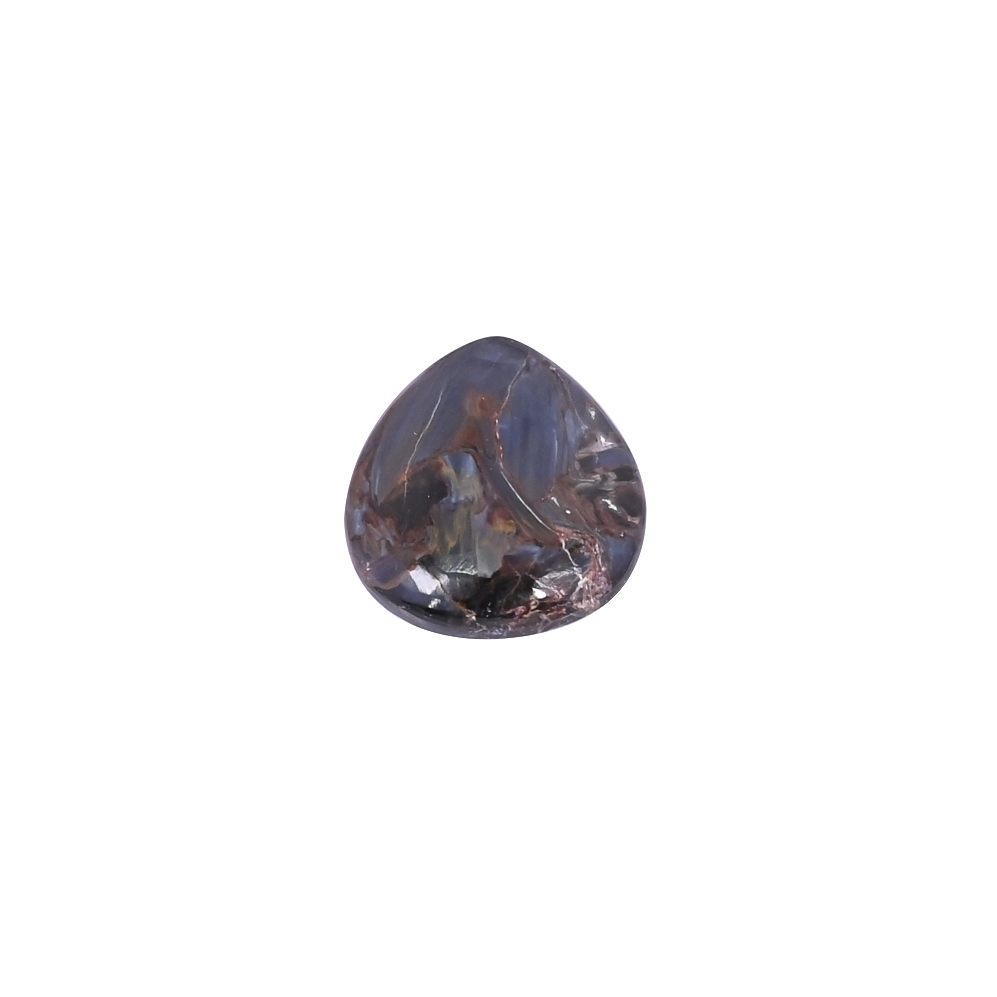 Pietersite 1310 Carat 19x18mm Heart Shape Loose Gemstone