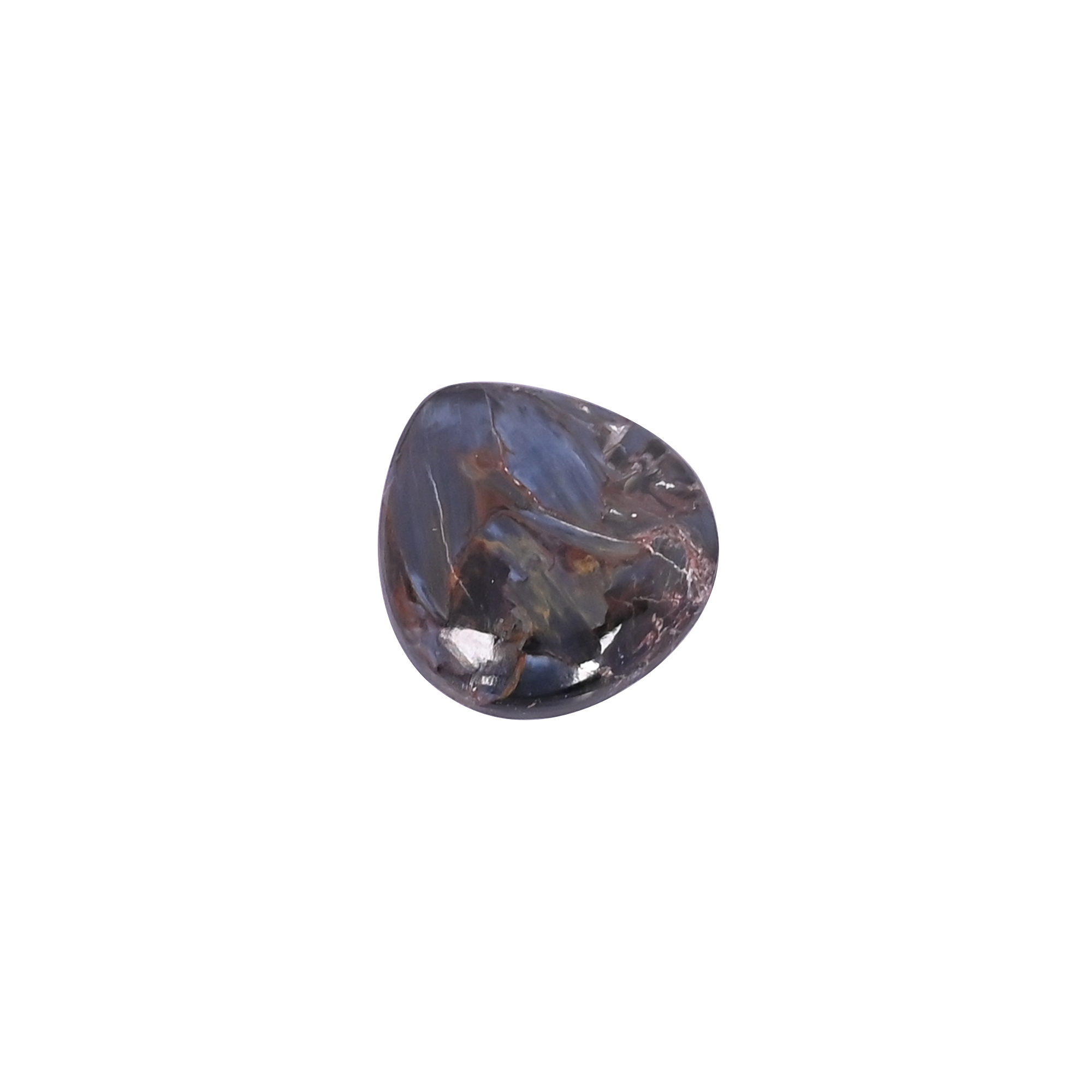 Pietersite 1310 Carat 19x18mm Heart Shape Loose Gemstone