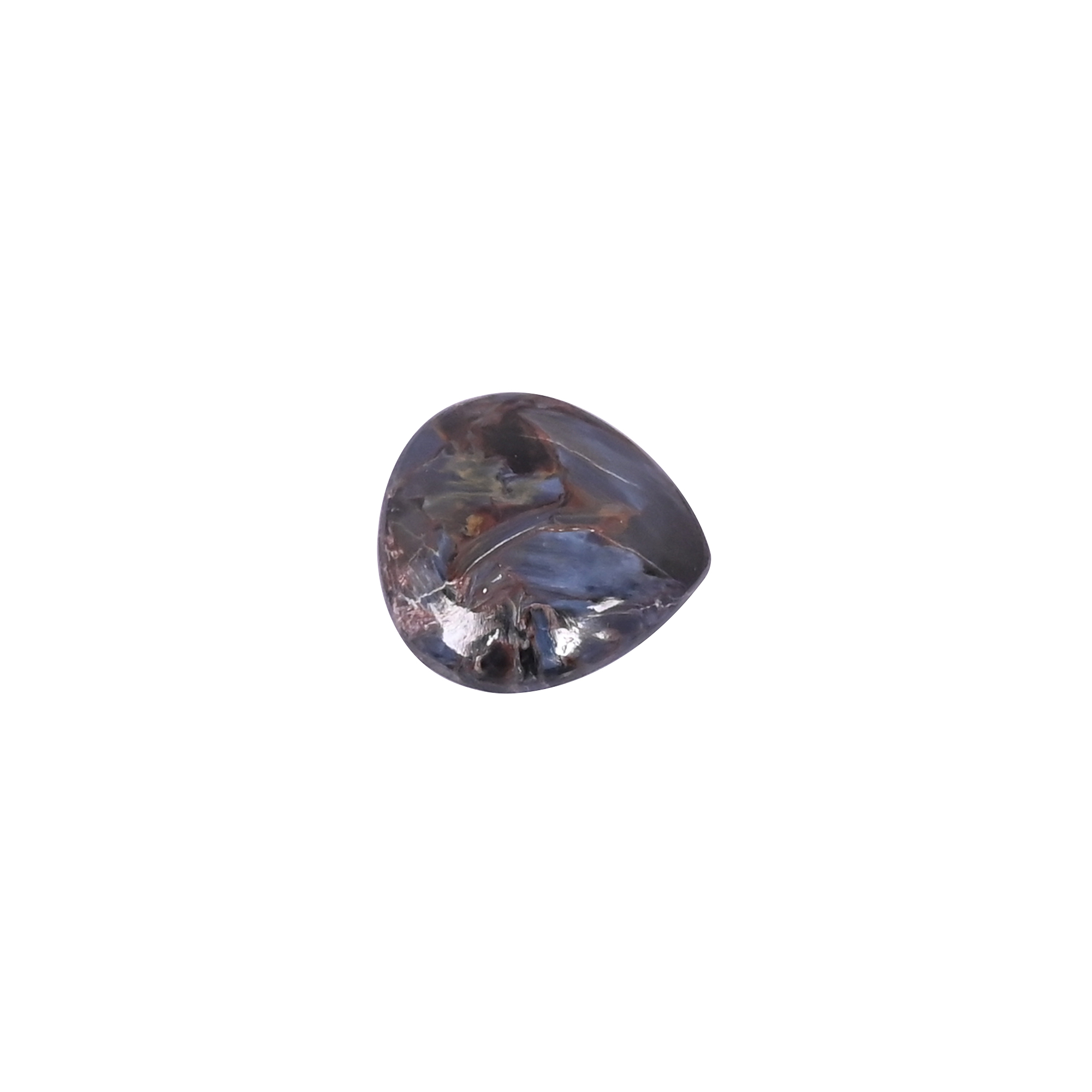 Pietersite 1310 Carat 19x18mm Heart Shape Loose Gemstone