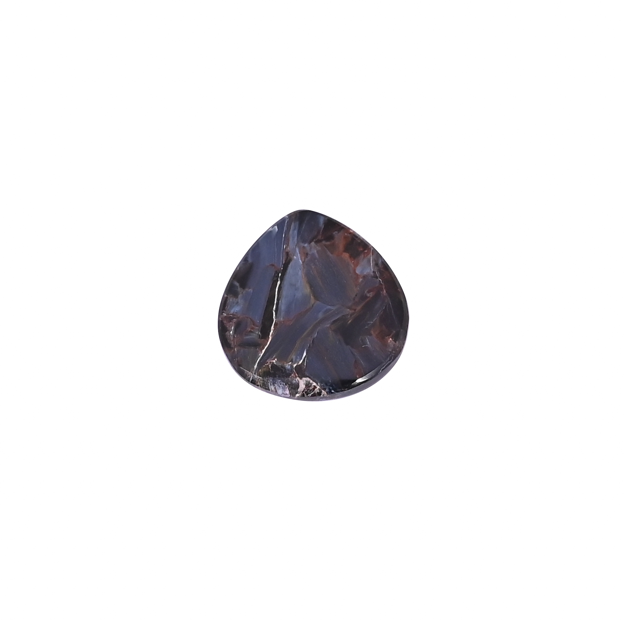 Pietersite 1310 Carat 19x18mm Heart Shape Loose Gemstone