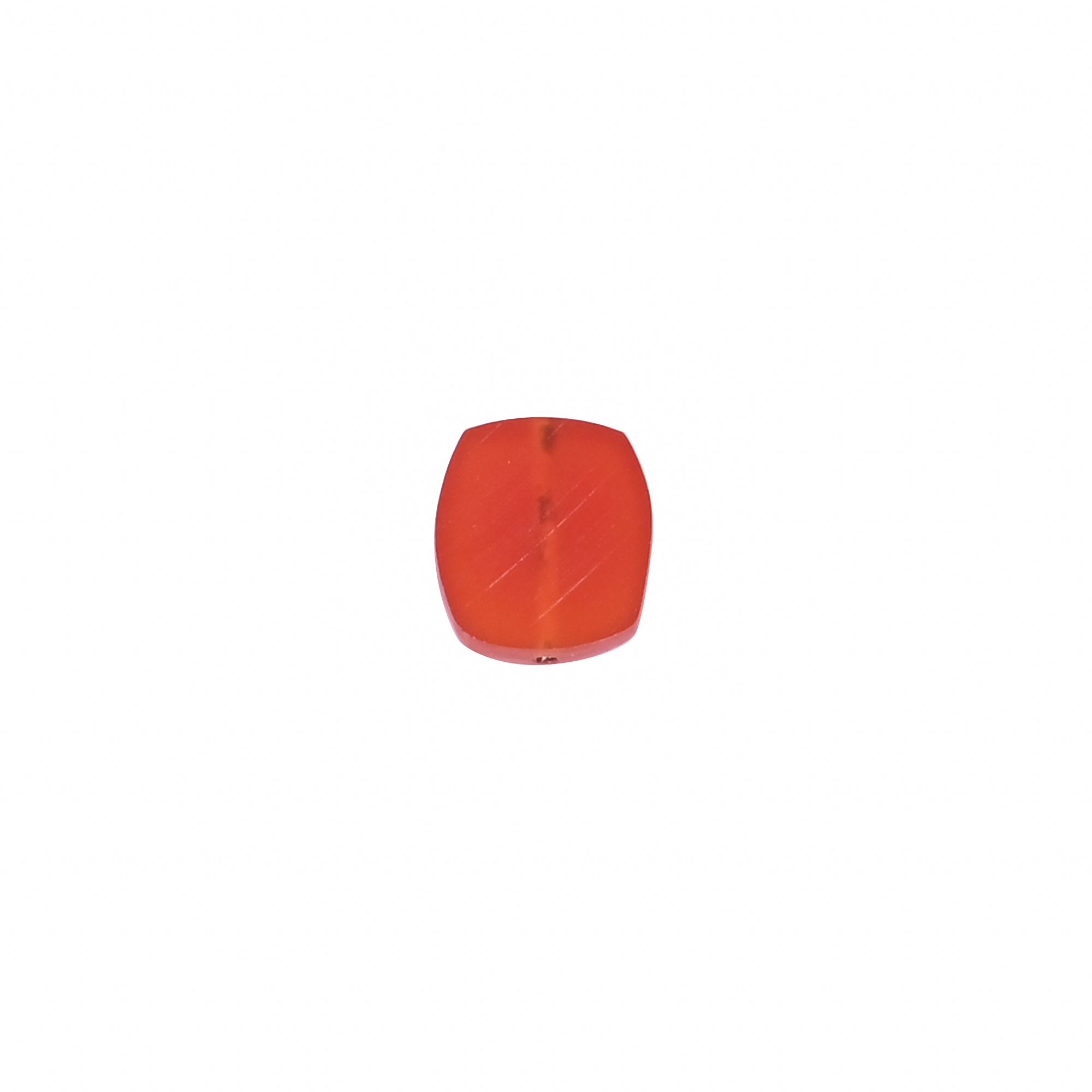 Natural Red Onyx  5 Carat 12x10mm Fancy Shape full drill Gemstone Beads