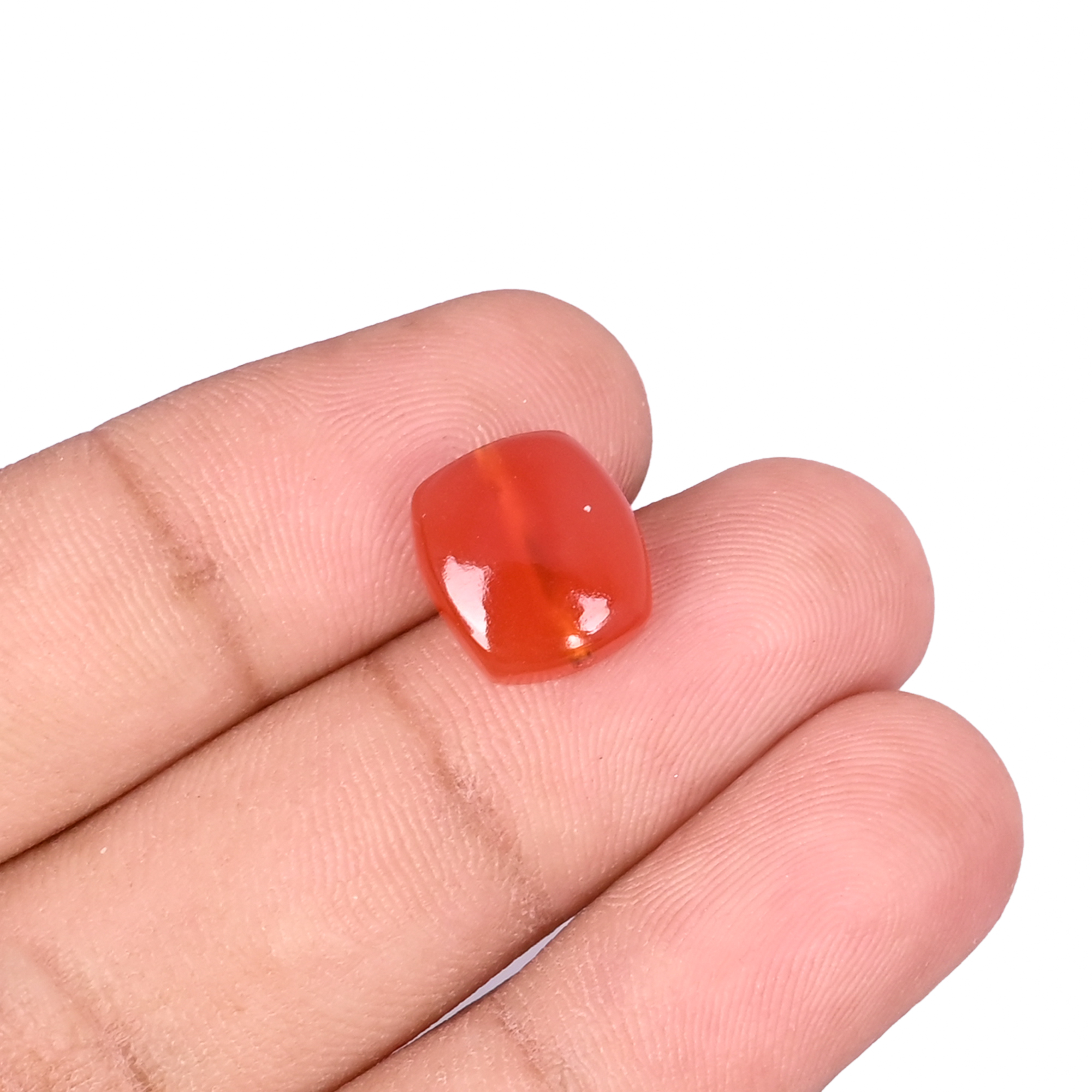 Natural Red Onyx  5 Carat 12x10mm Fancy Shape full drill Gemstone Beads