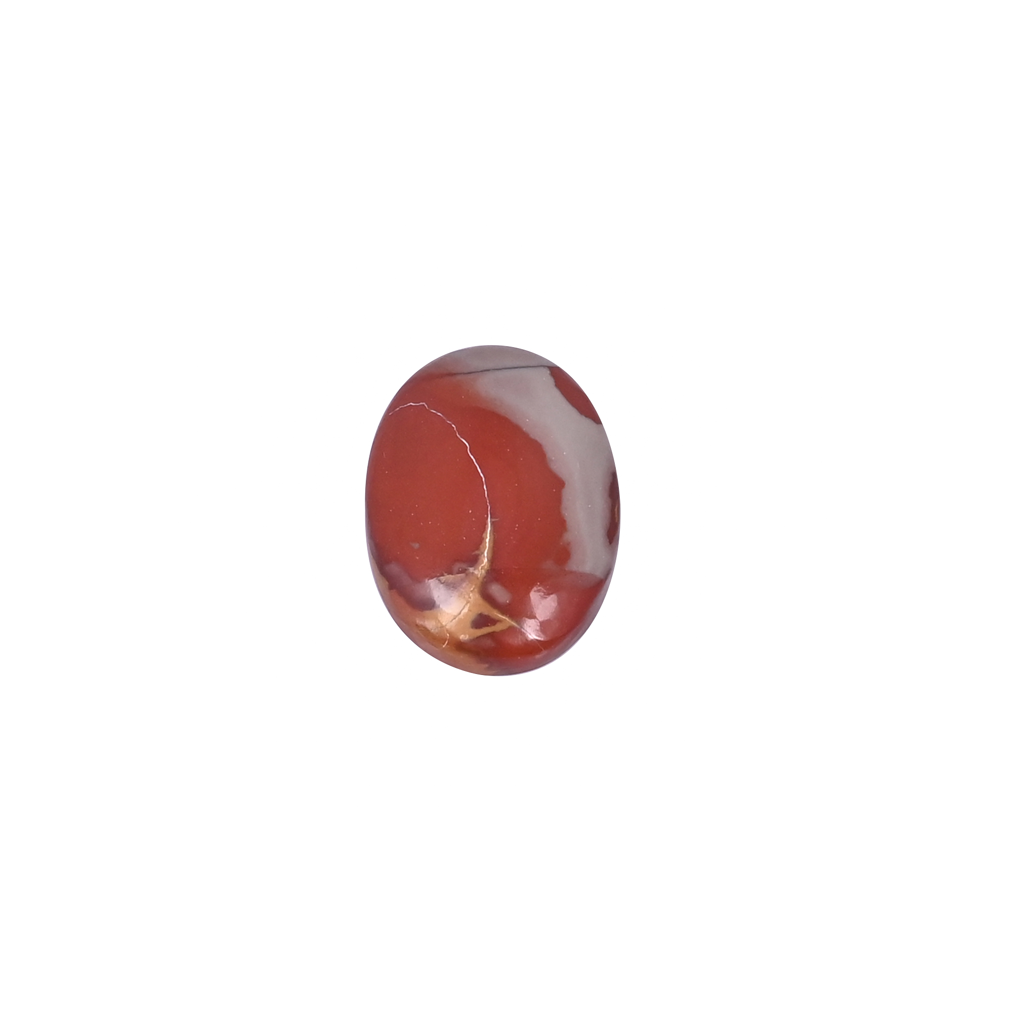 Red Jasper Loose Gemstone Oval Shape 1740 Carat 22x16mm