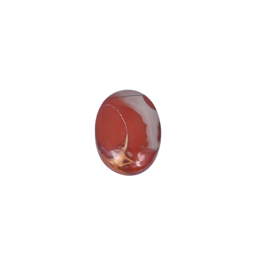 Image of Red Jasper Loose Gemstone Oval Shape 17.40 Carat 22x16mm