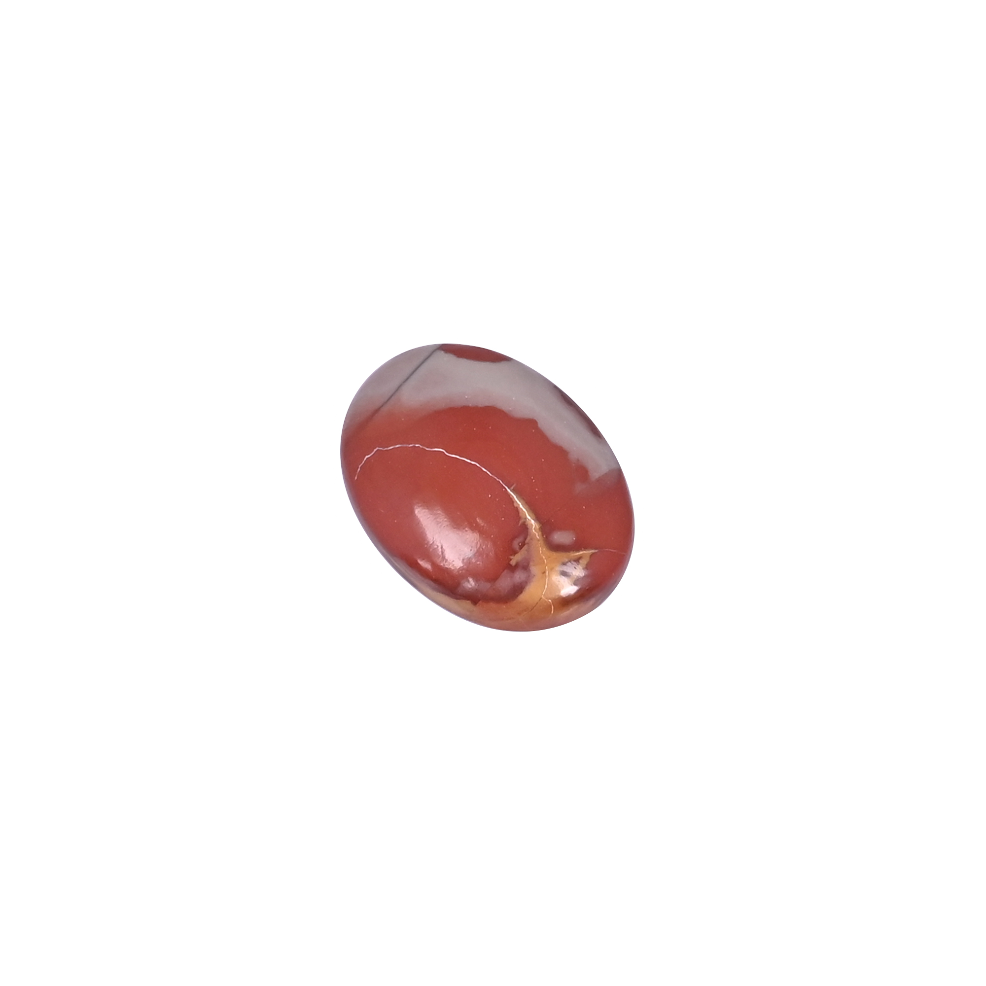 Red Jasper Loose Gemstone Oval Shape 1740 Carat 22x16mm