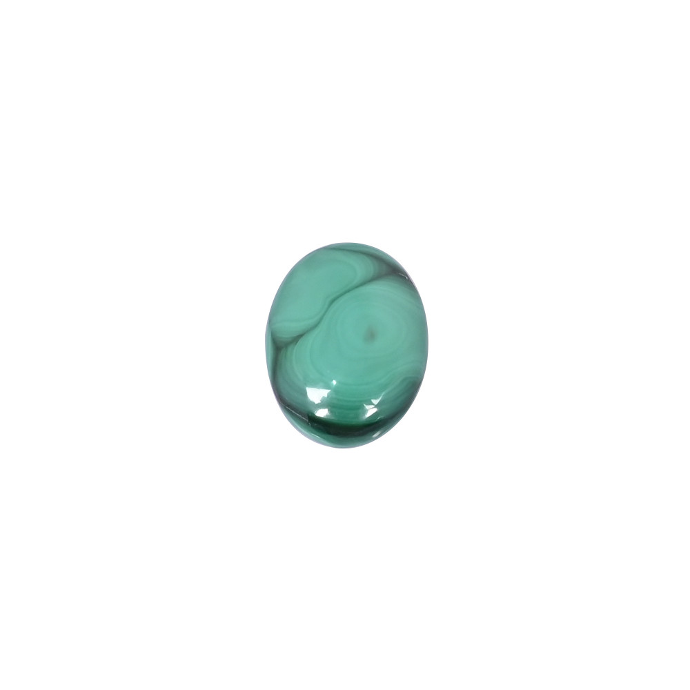 Image of Natural Malachite  20.3 Carat 20X16mm Oval Shape Loose Gemstone