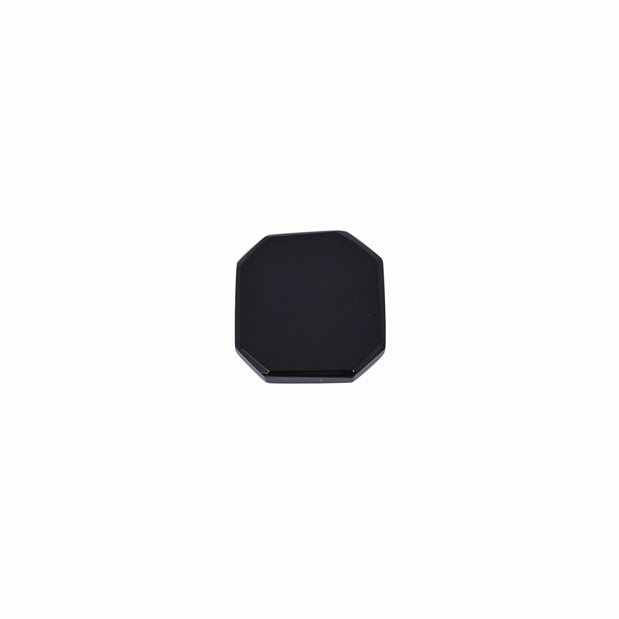 Black Onyx 8 Carat 15x15 Octagon Shape Loose Gemstone