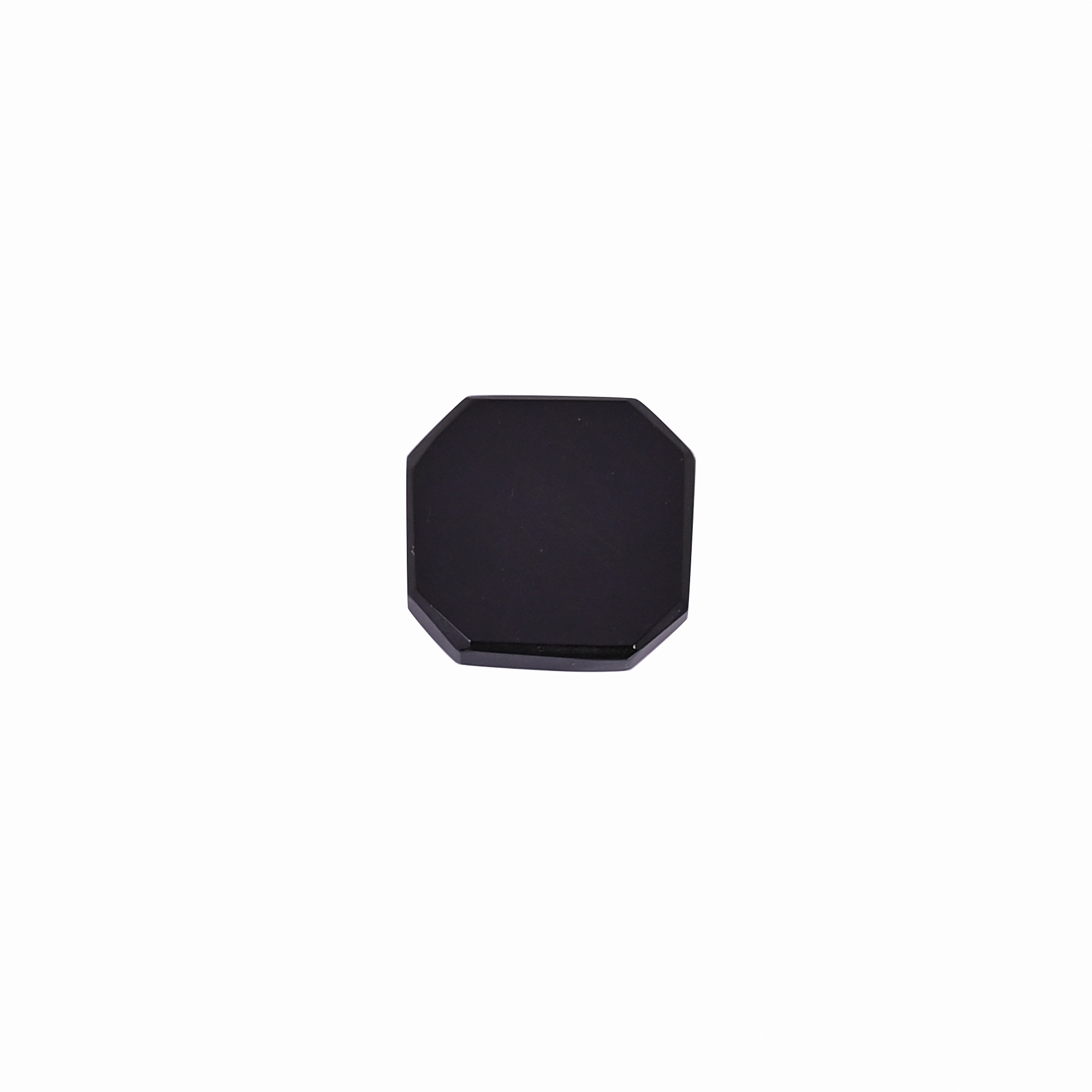 Black Onyx 8 Carat 15x15 Octagon Shape Loose Gemstone