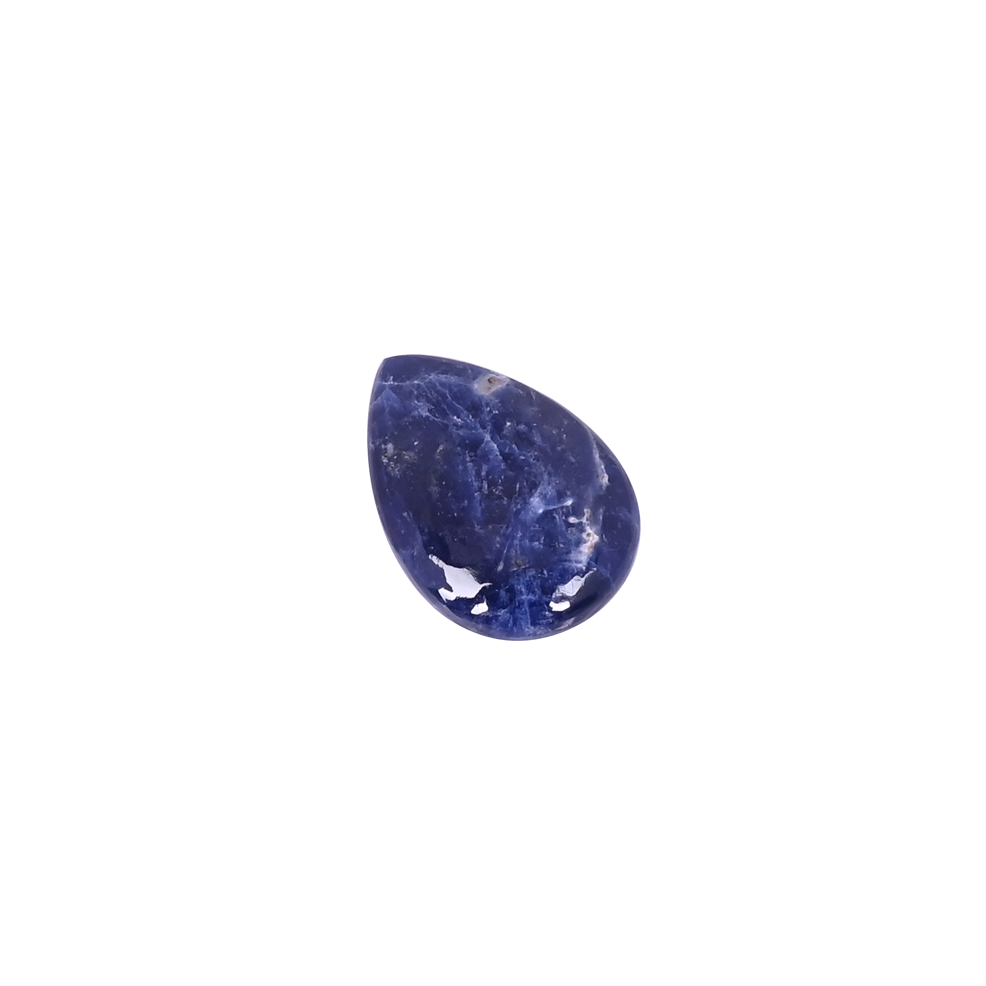 Natural Sodalite 1155 Carat 23x16mm Pear Shape Loose Gemstone