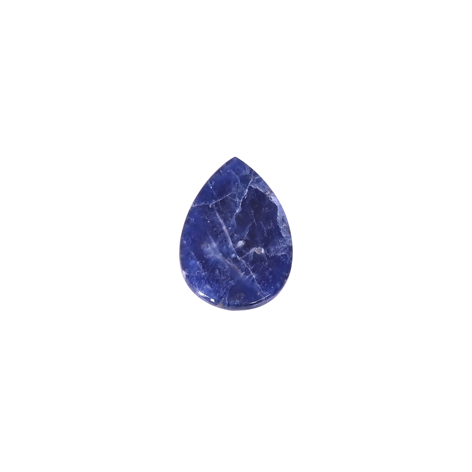Natural Sodalite 1155 Carat 23x16mm Pear Shape Loose Gemstone