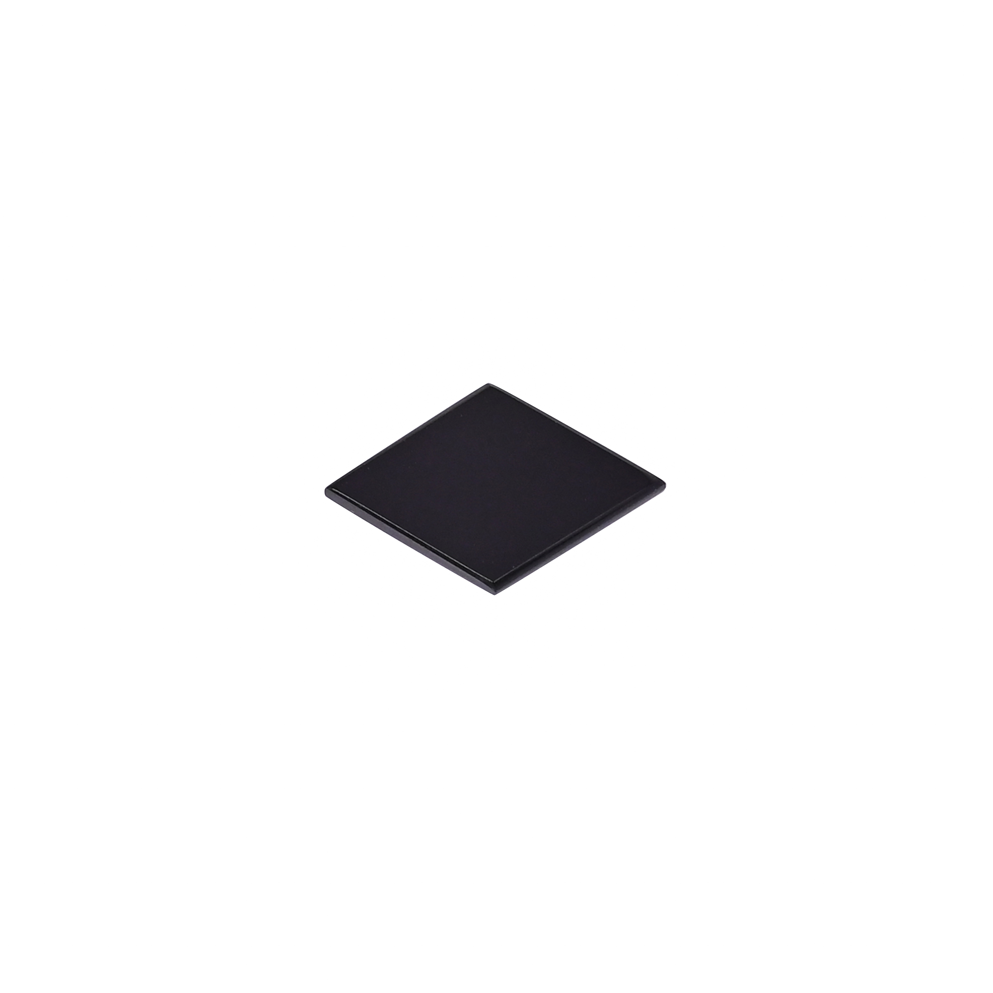 Black Onyx  38 Carat  20x13mm Rhombus Shape Loose Gemstone