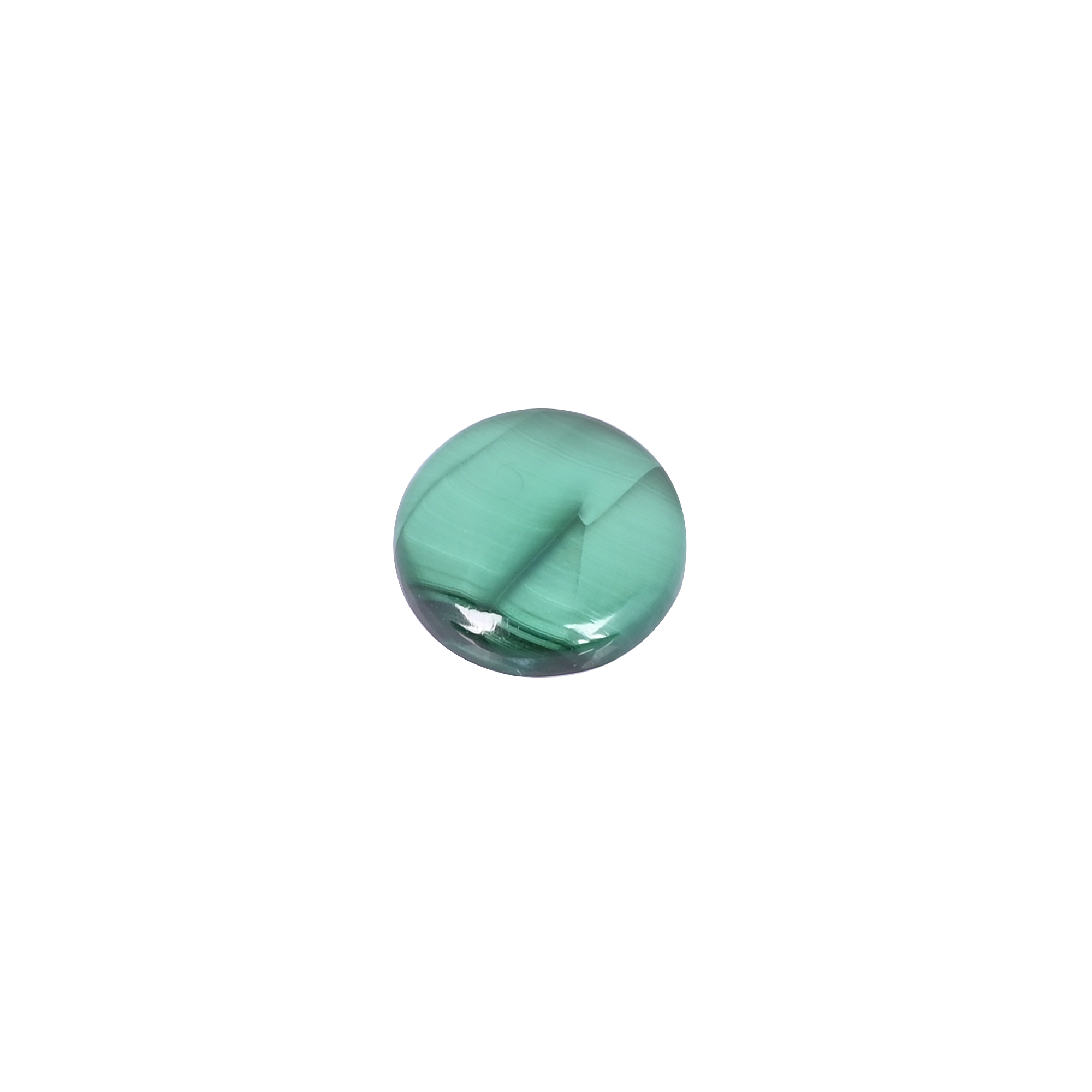 Malachite Gemstone Round Shape 1150 Carat 15mm