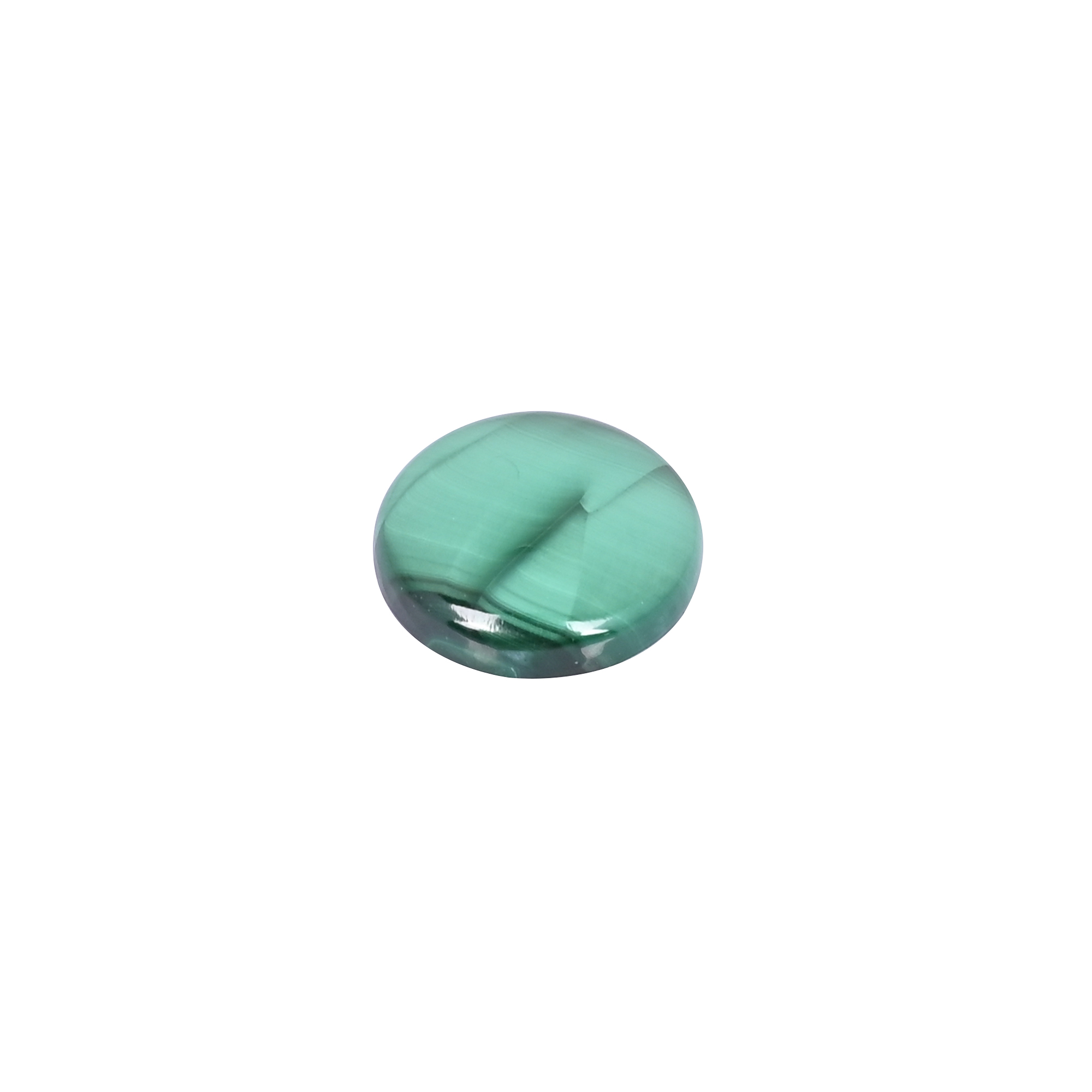 Malachite Gemstone Round Shape 1150 Carat 15mm