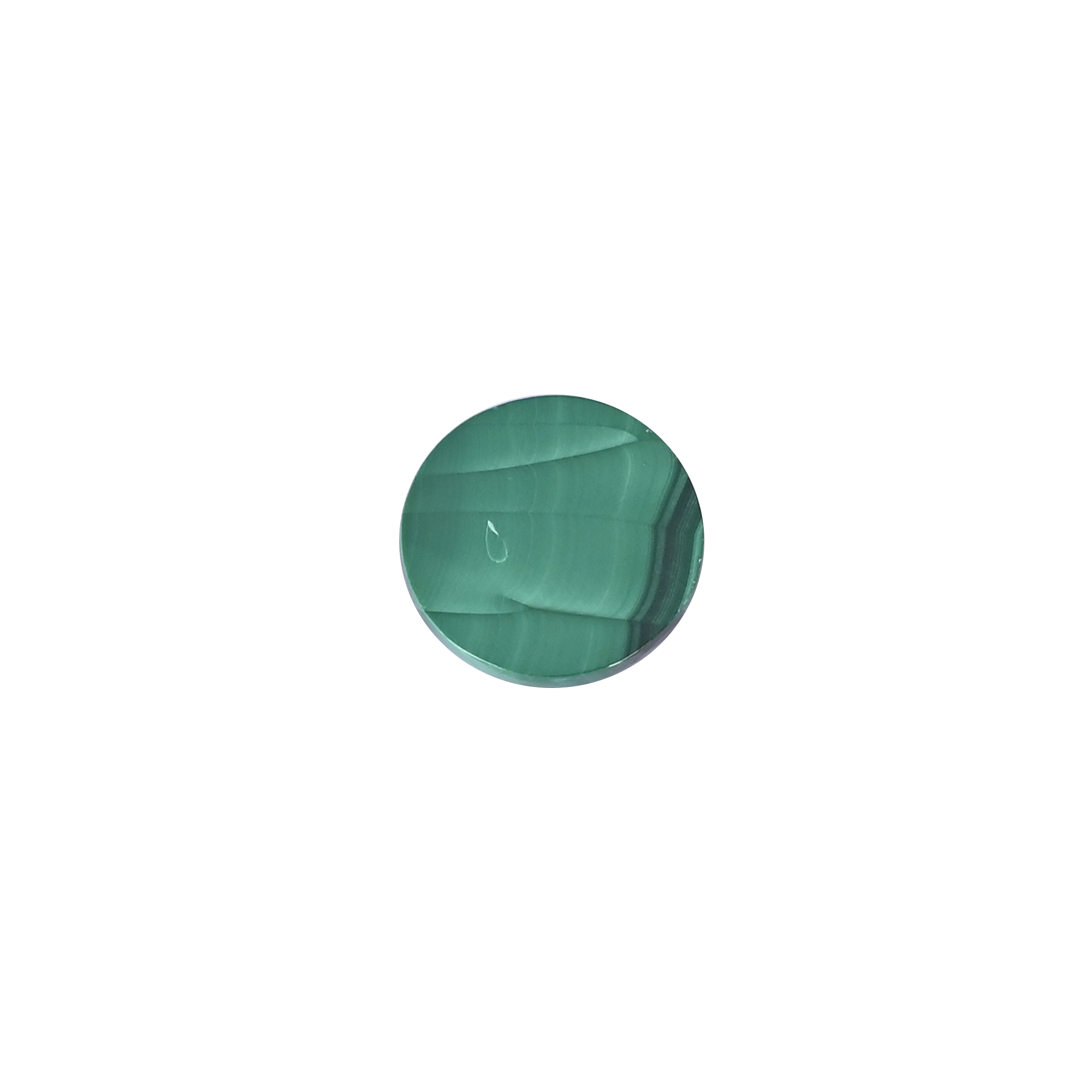 Malachite Gemstone Round Shape 1150 Carat 15mm