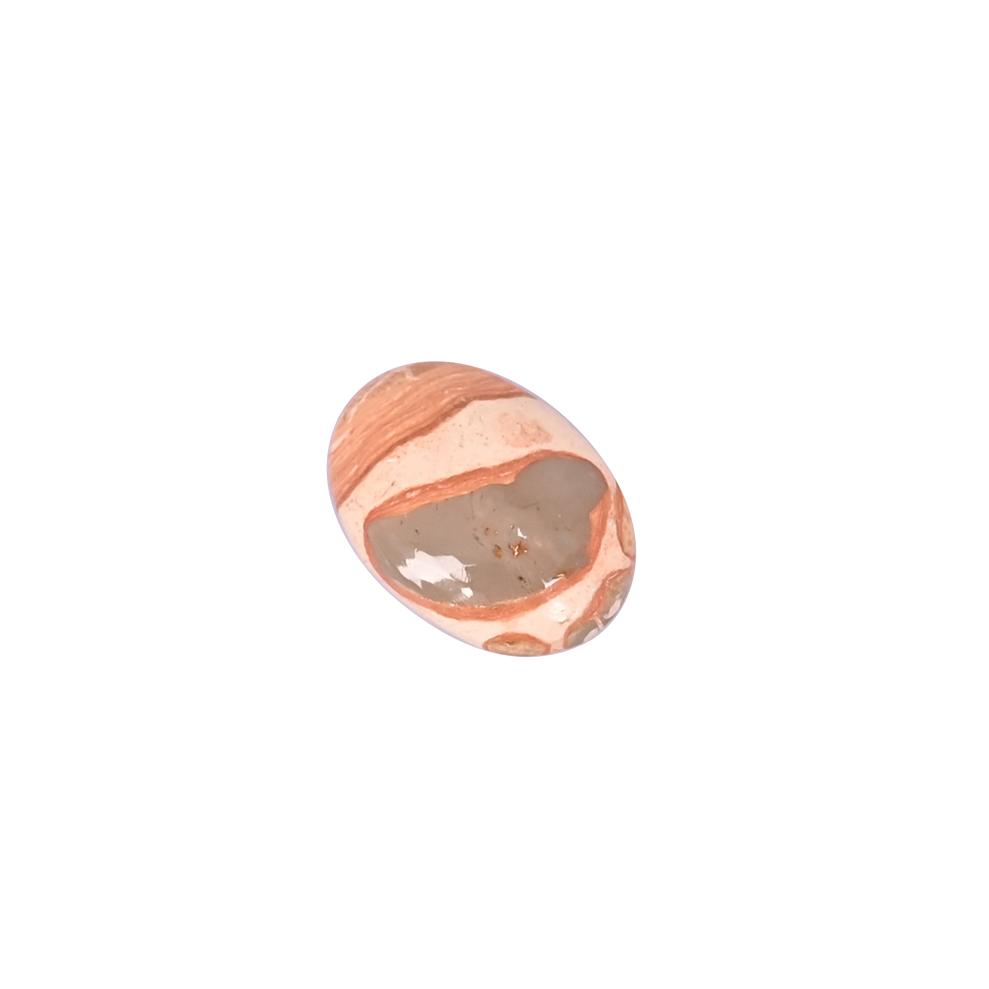 Imperial Jasper Loose Gemstone Oval Shape 95 Carat 19x14mm