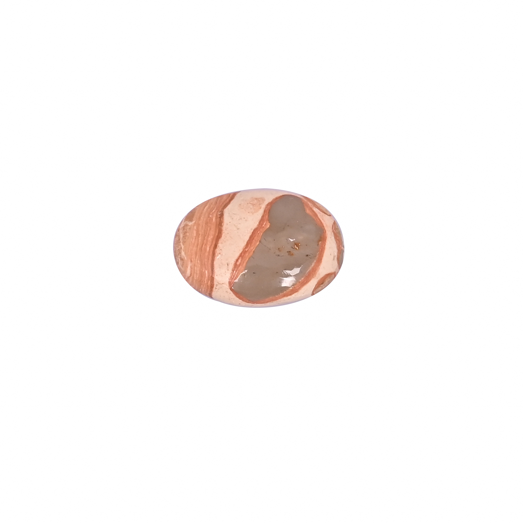 Imperial Jasper Loose Gemstone Oval Shape 95 Carat 19x14mm
