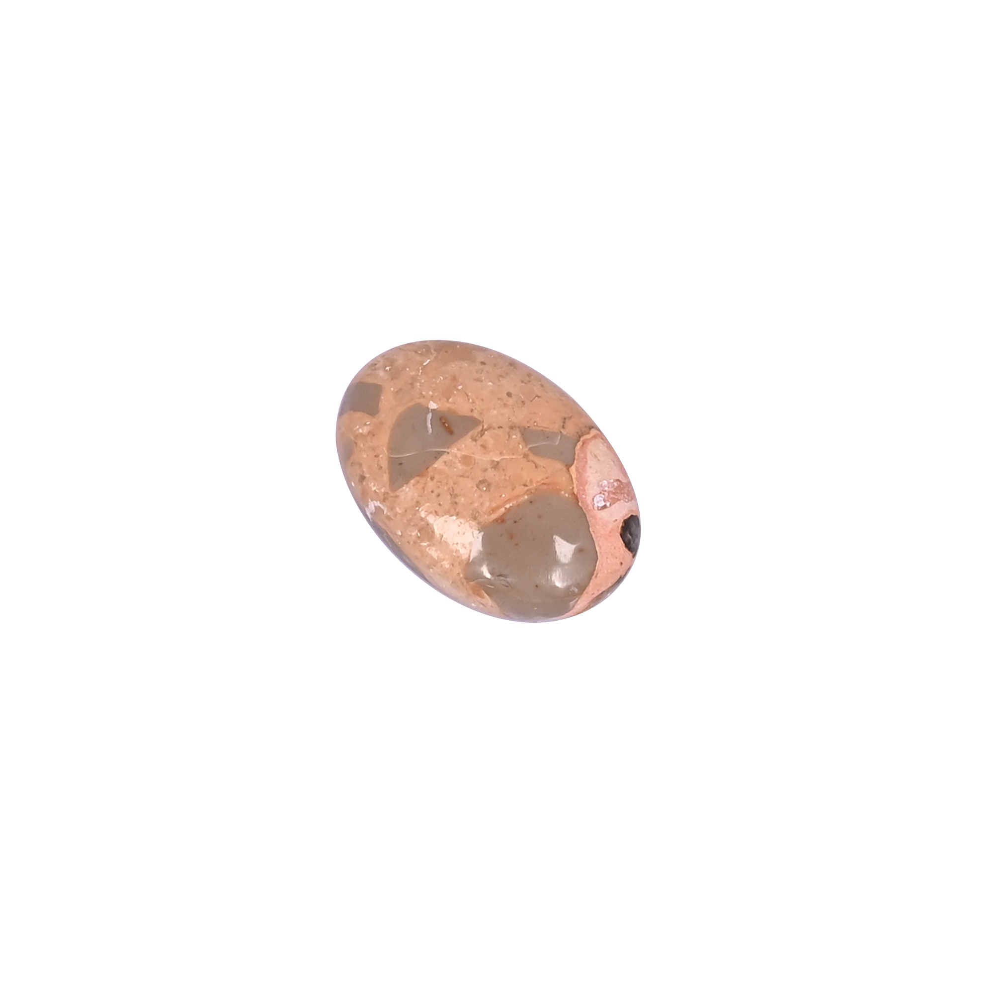 American Picture Jasper Gemstone Oval Shape 1370 Carat 20x14mm